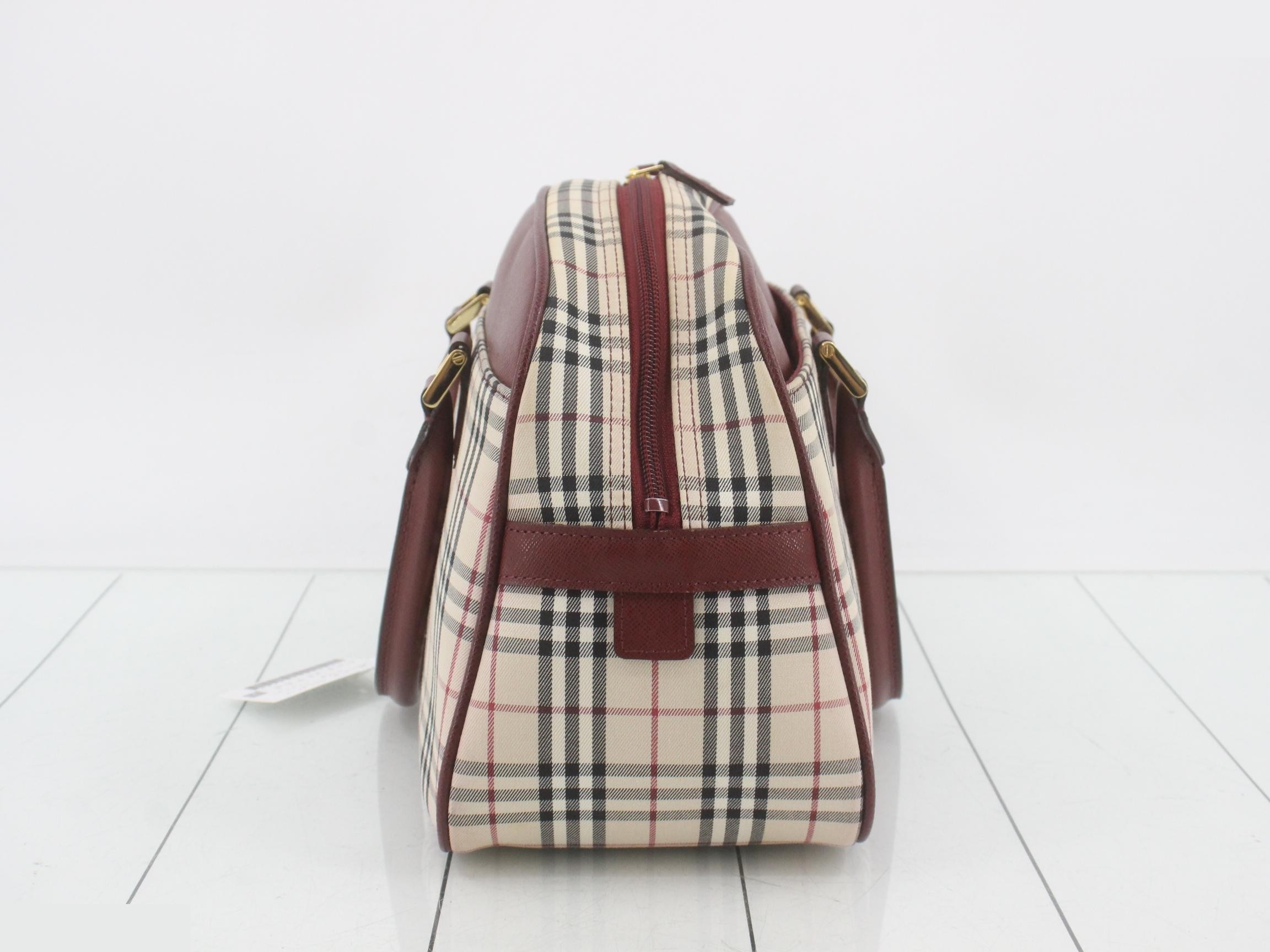 Nova Check Boston Bag — view 4