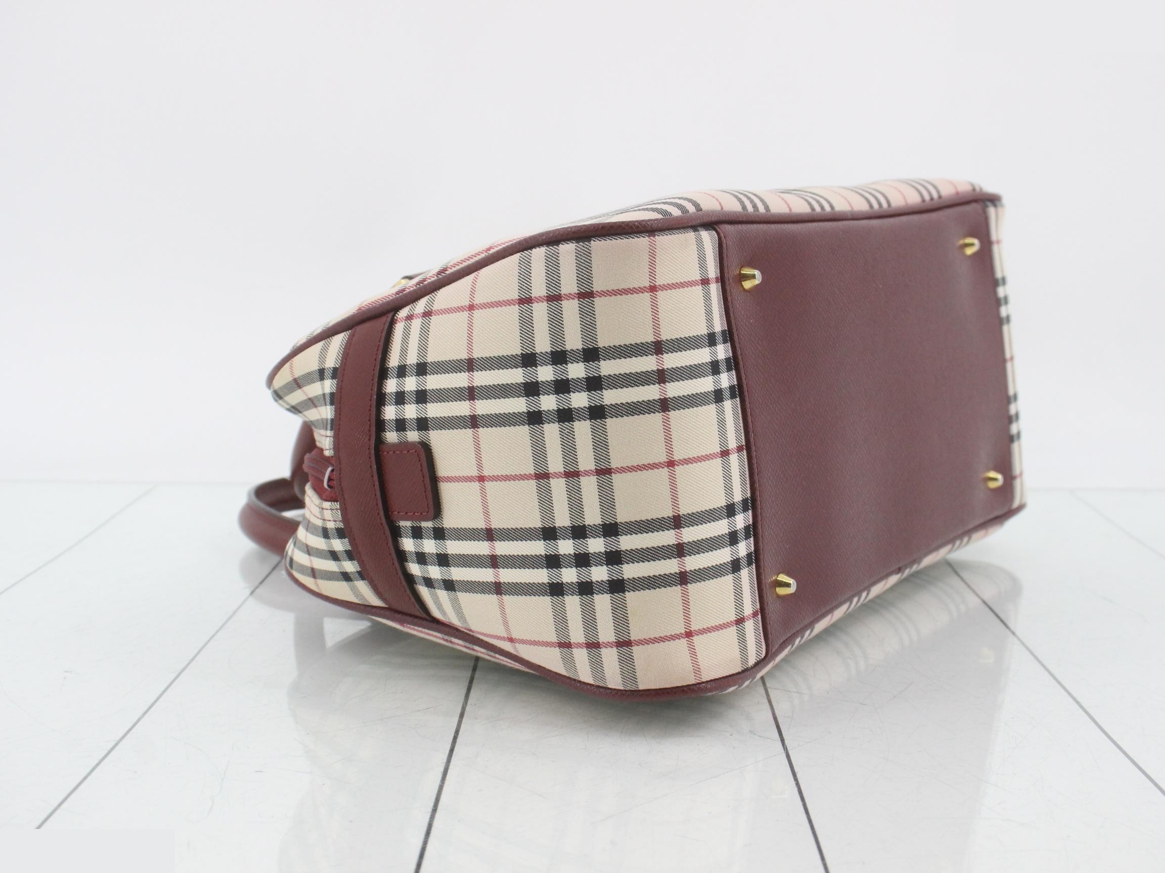 Nova Check Boston Bag — view 5