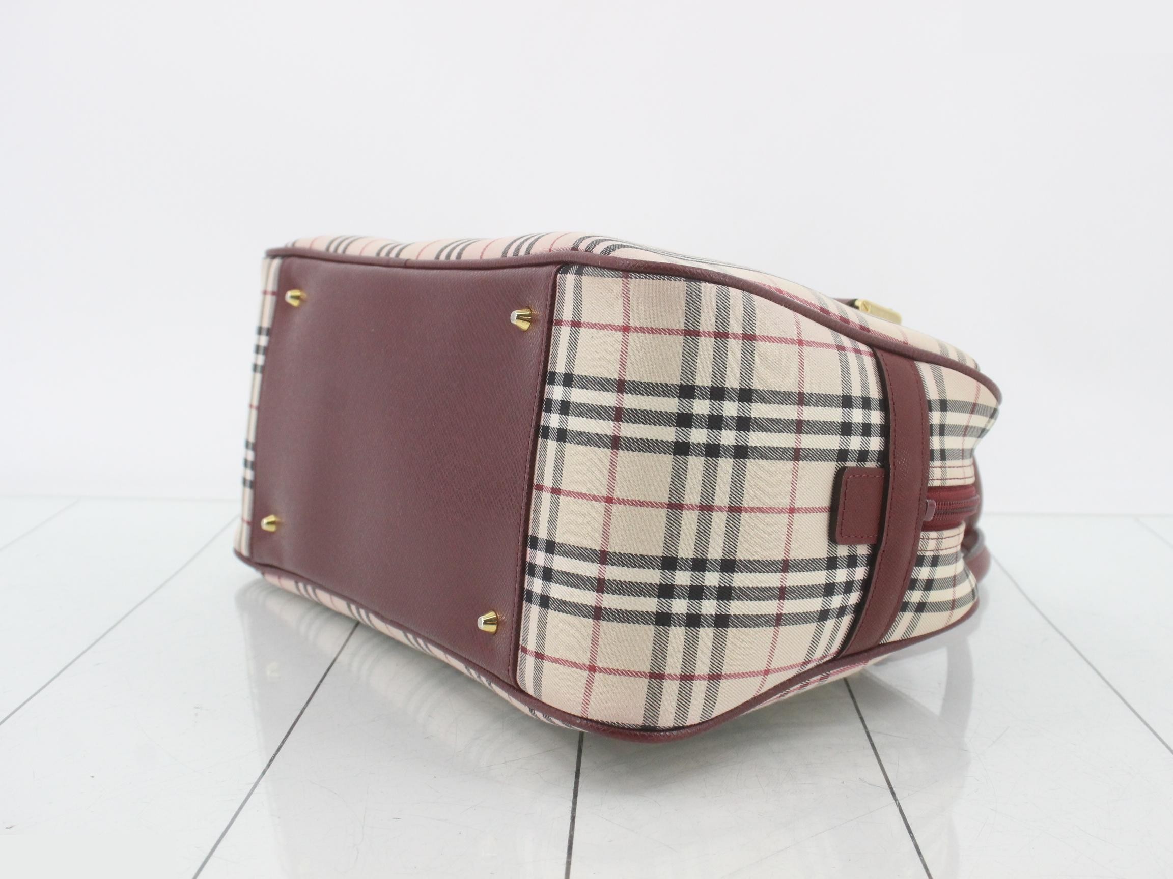 Nova Check Boston Bag — view 6