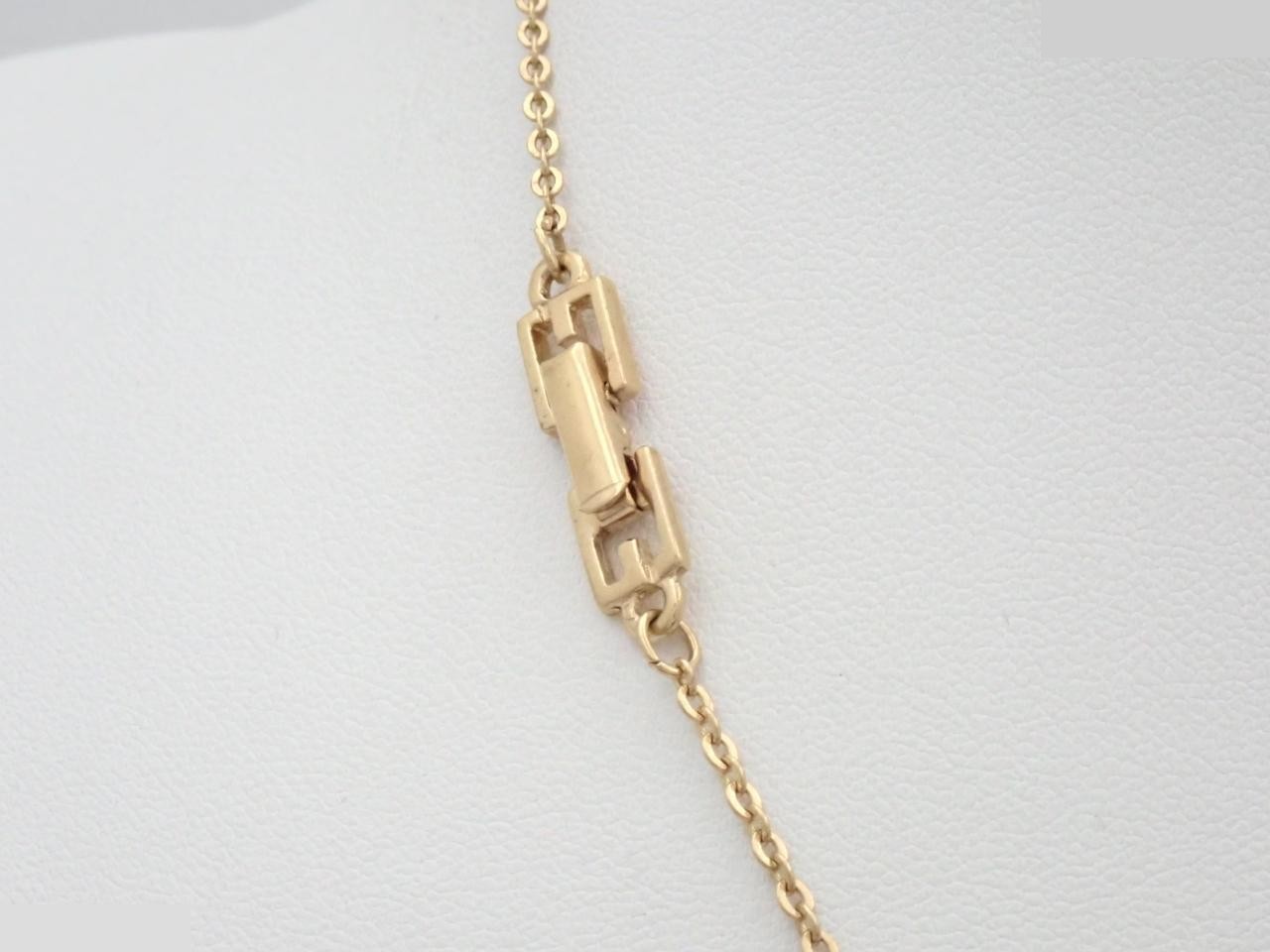 Gold necklace, chain approximately 41cm — view 2