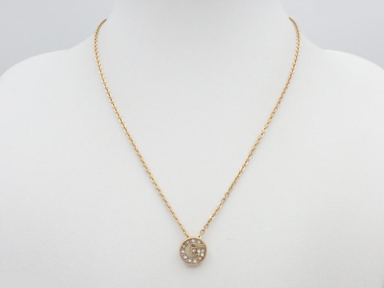 Gold necklace, chain approximately 41cm — view 3