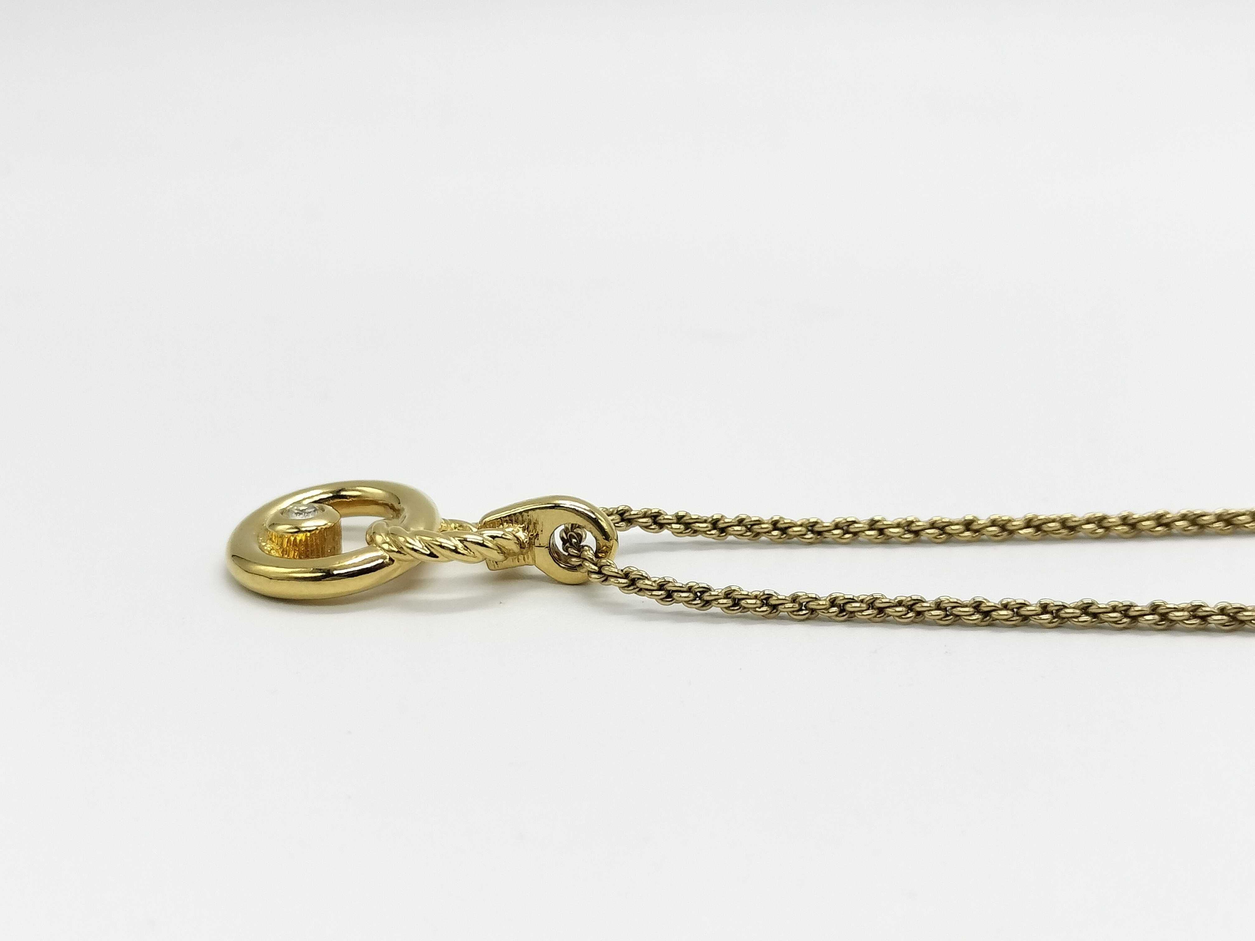 plated necklace — view 2