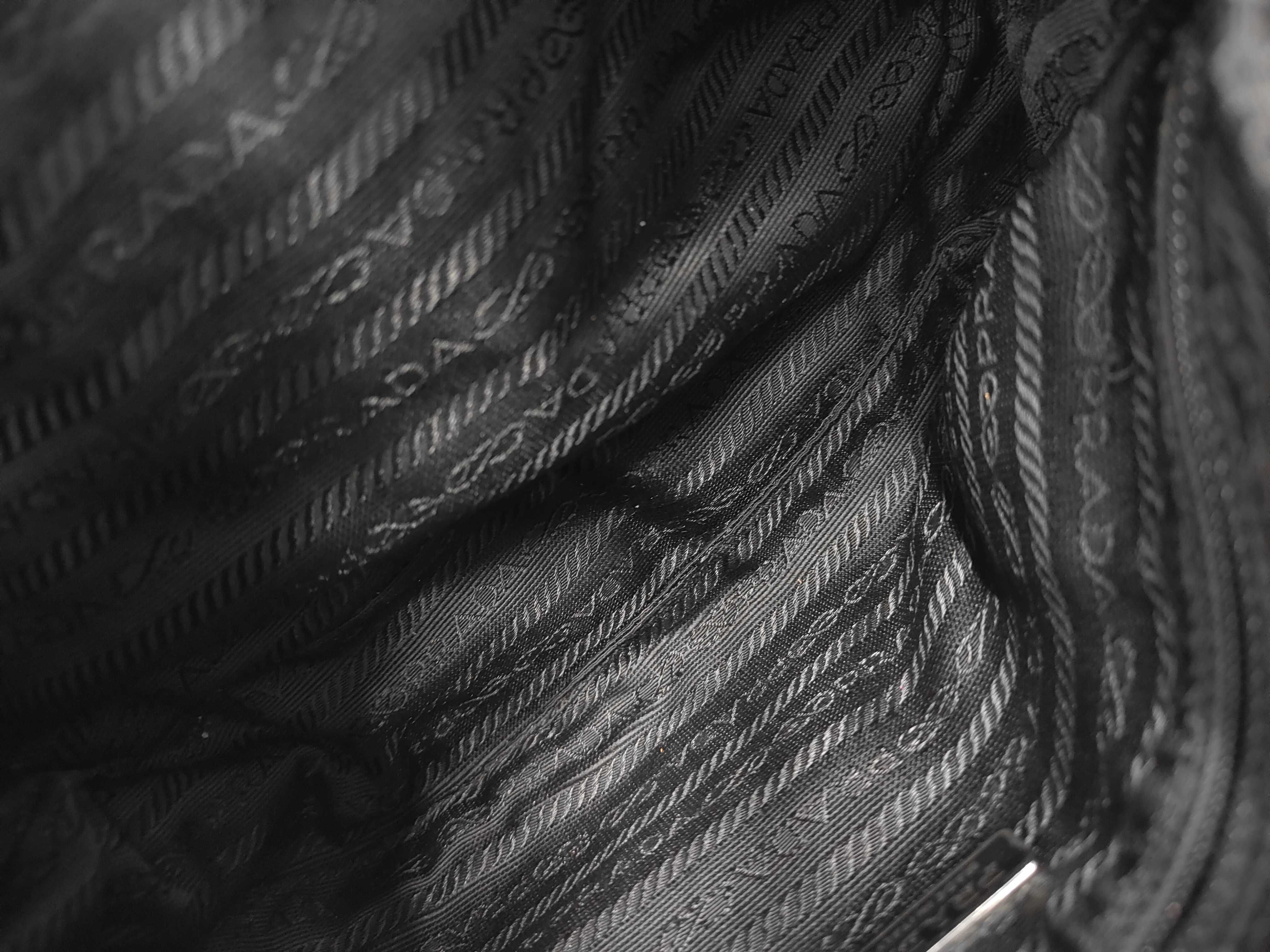 Nylon Jacquard Logo Handbag — view 8