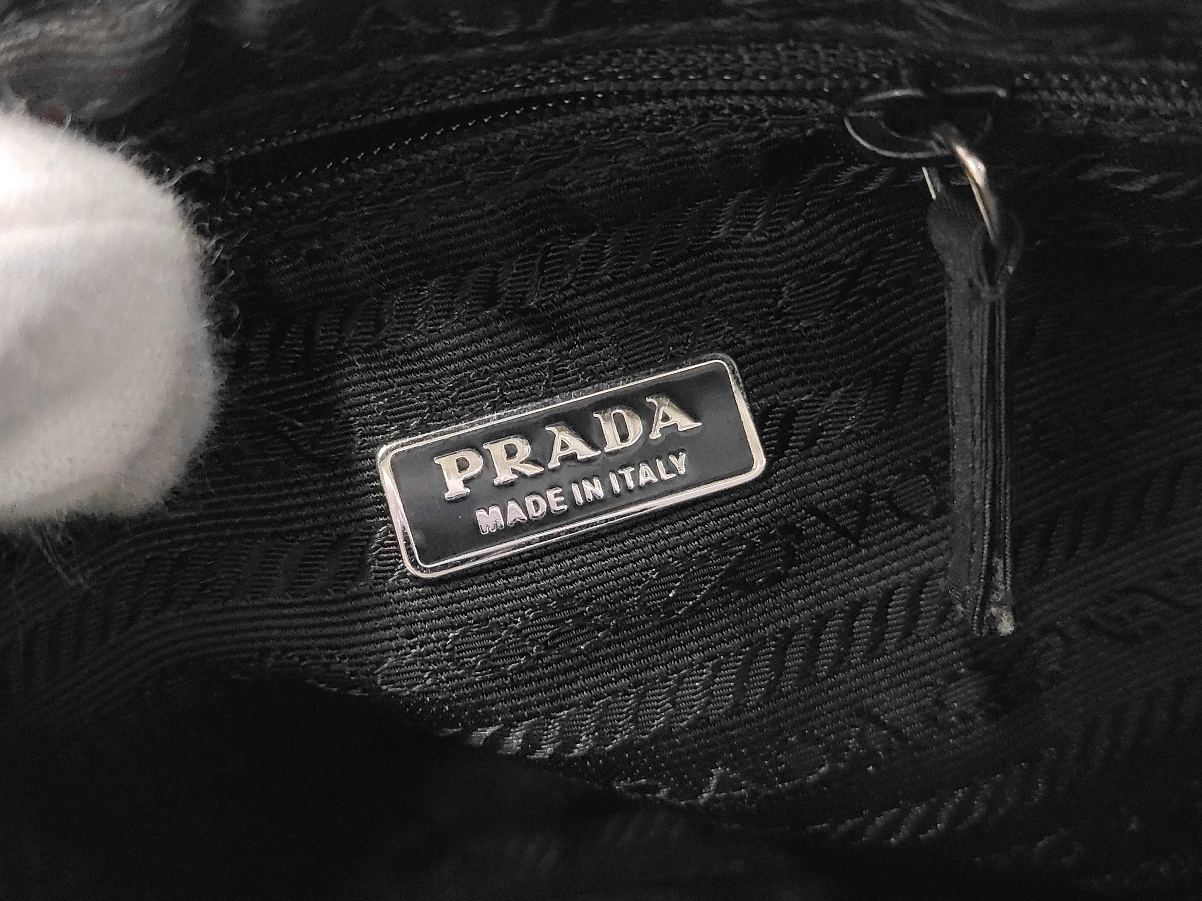 Nylon Jacquard Logo Handbag — view 9