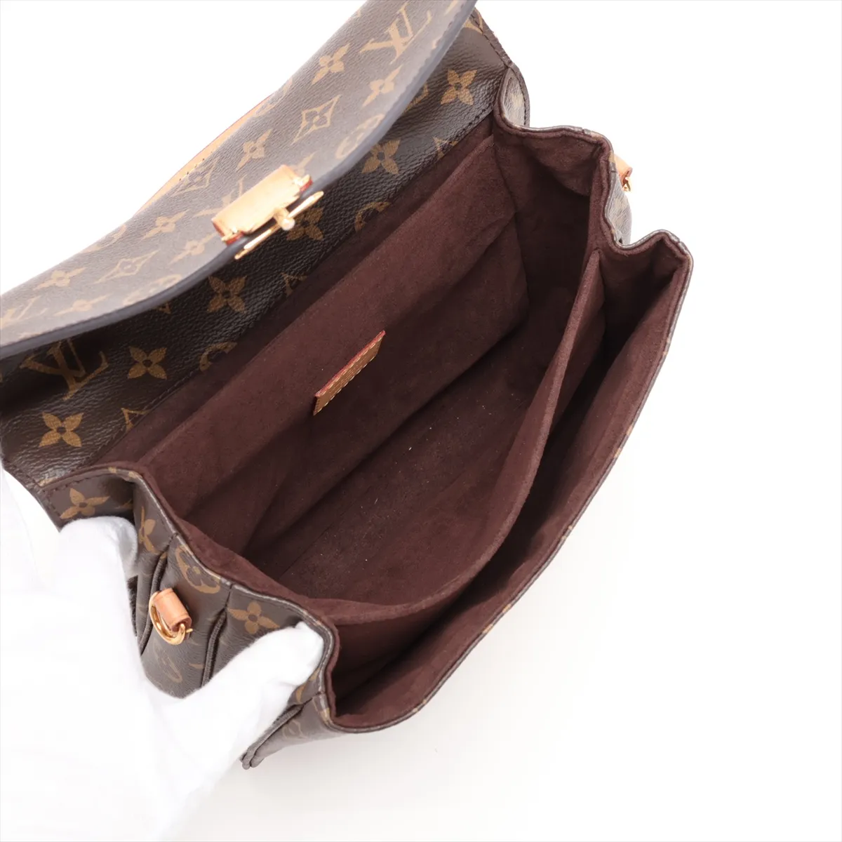 Monogram Pochette Métis MM M44875 AR0148 Brown (RFID detected) — view 8