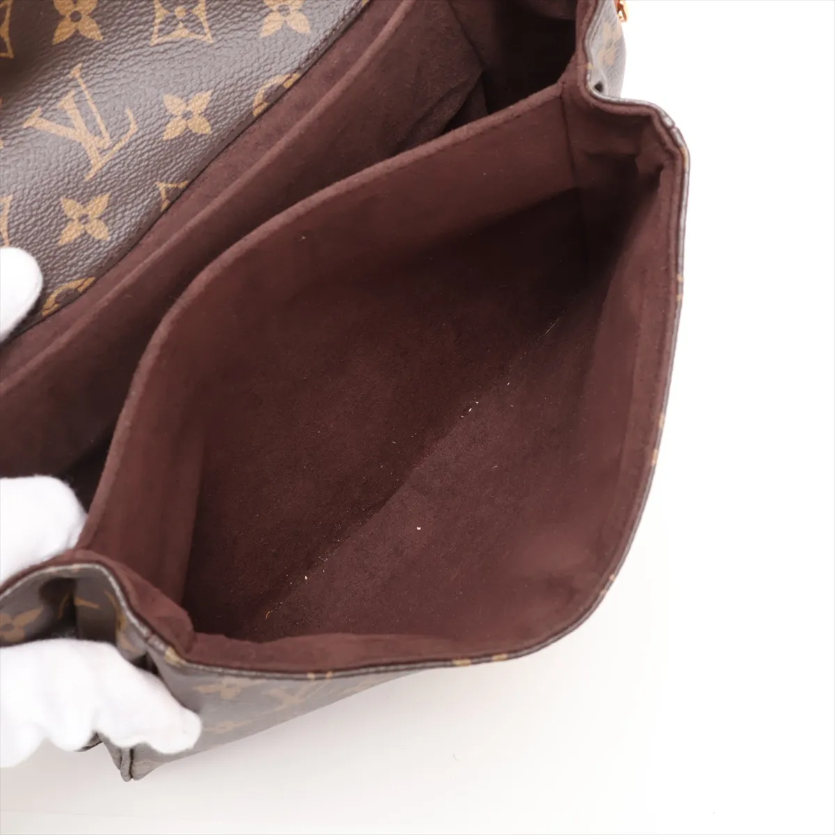 Monogram Pochette Métis MM M44875 AR0148 Brown (RFID detected) — view 9