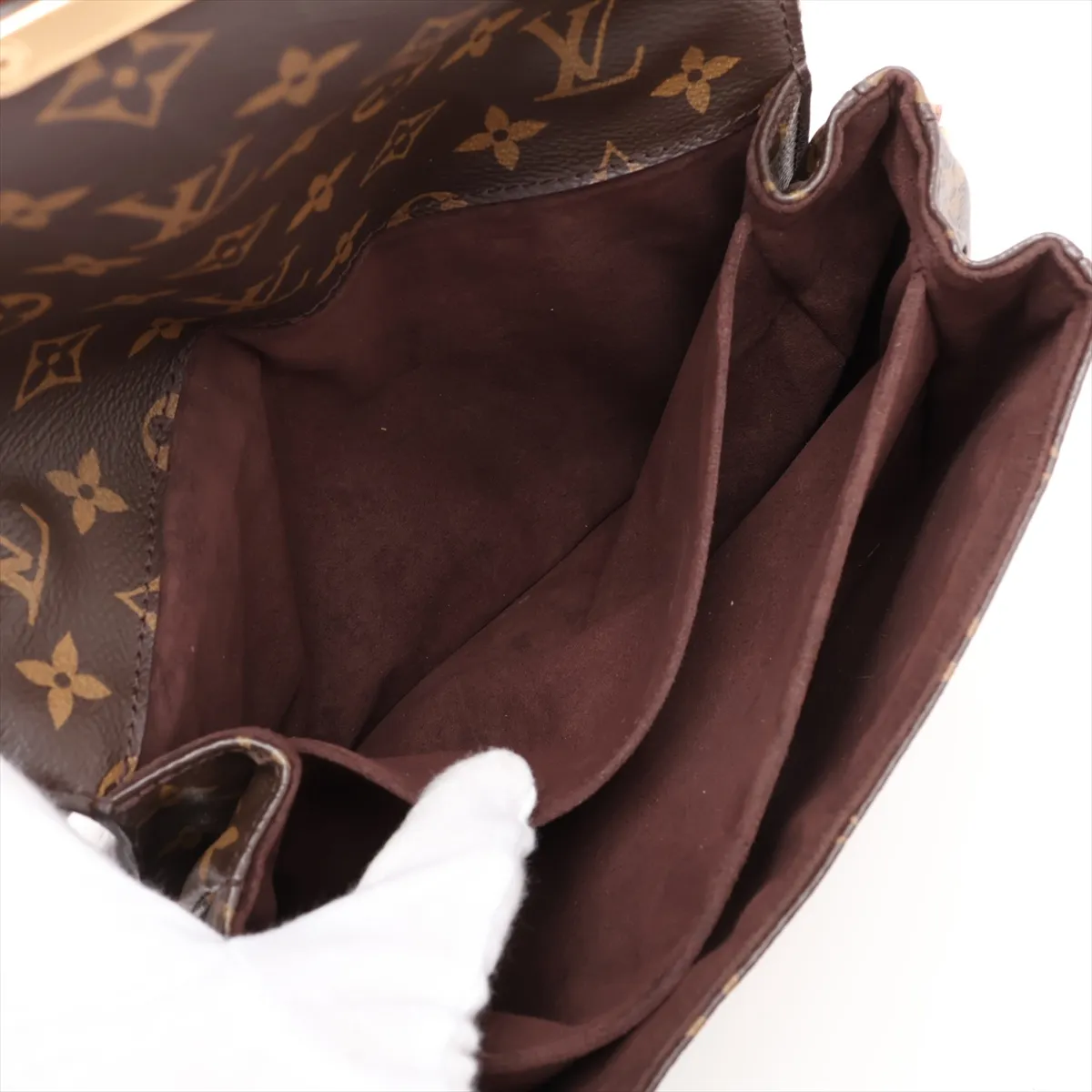 Monogram Pochette Métis MM M44875 AR0148 Brown (RFID detected) — view 10