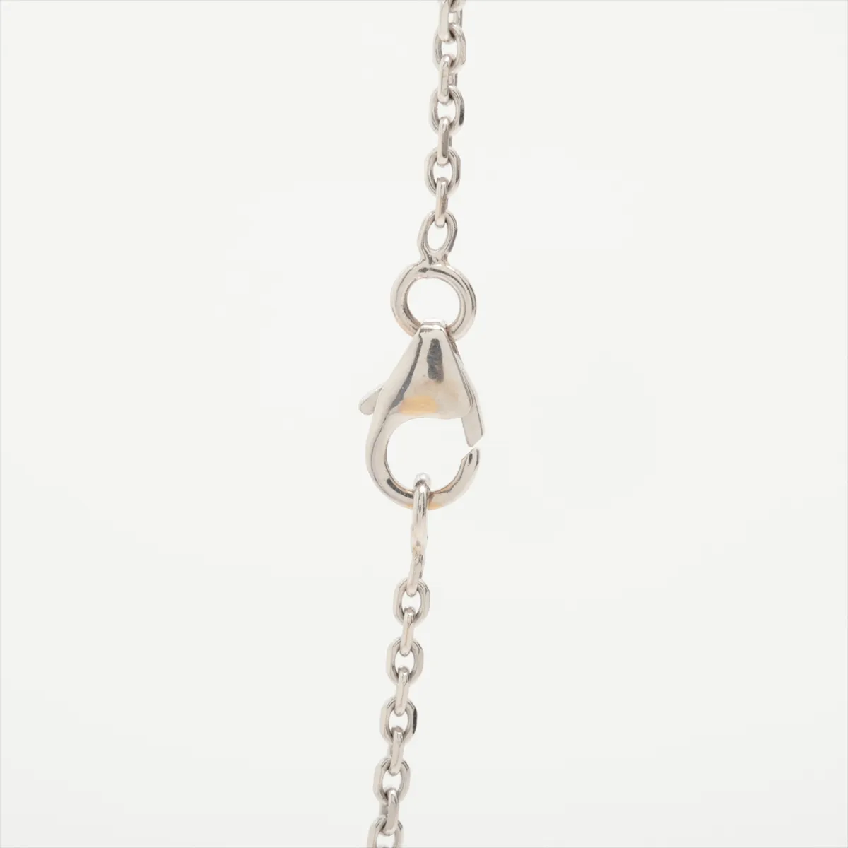 Camellia Diamond Necklace, 750 (WG), 6.3g, 6N2943. Features: — view 3