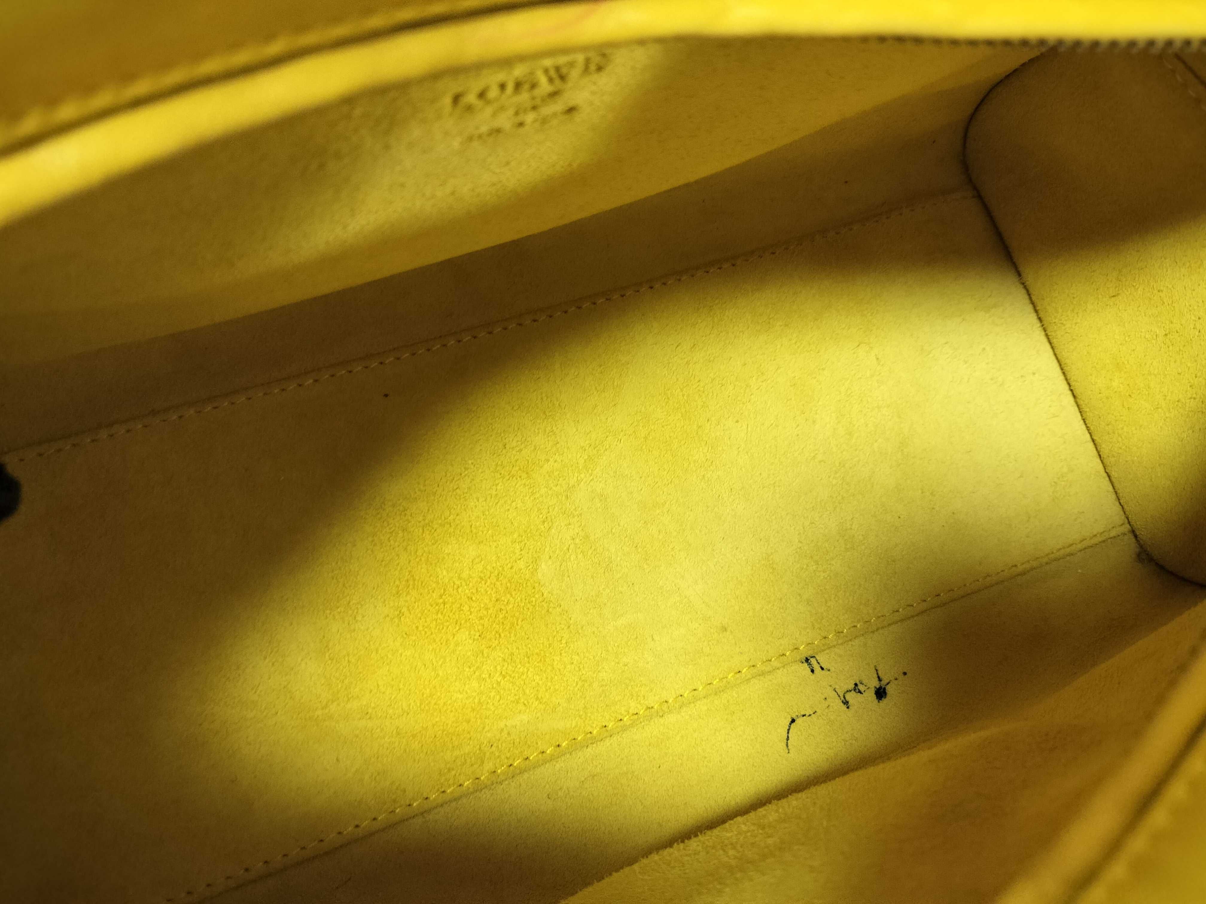 Amazona Leather Yellow Handbag — view 10