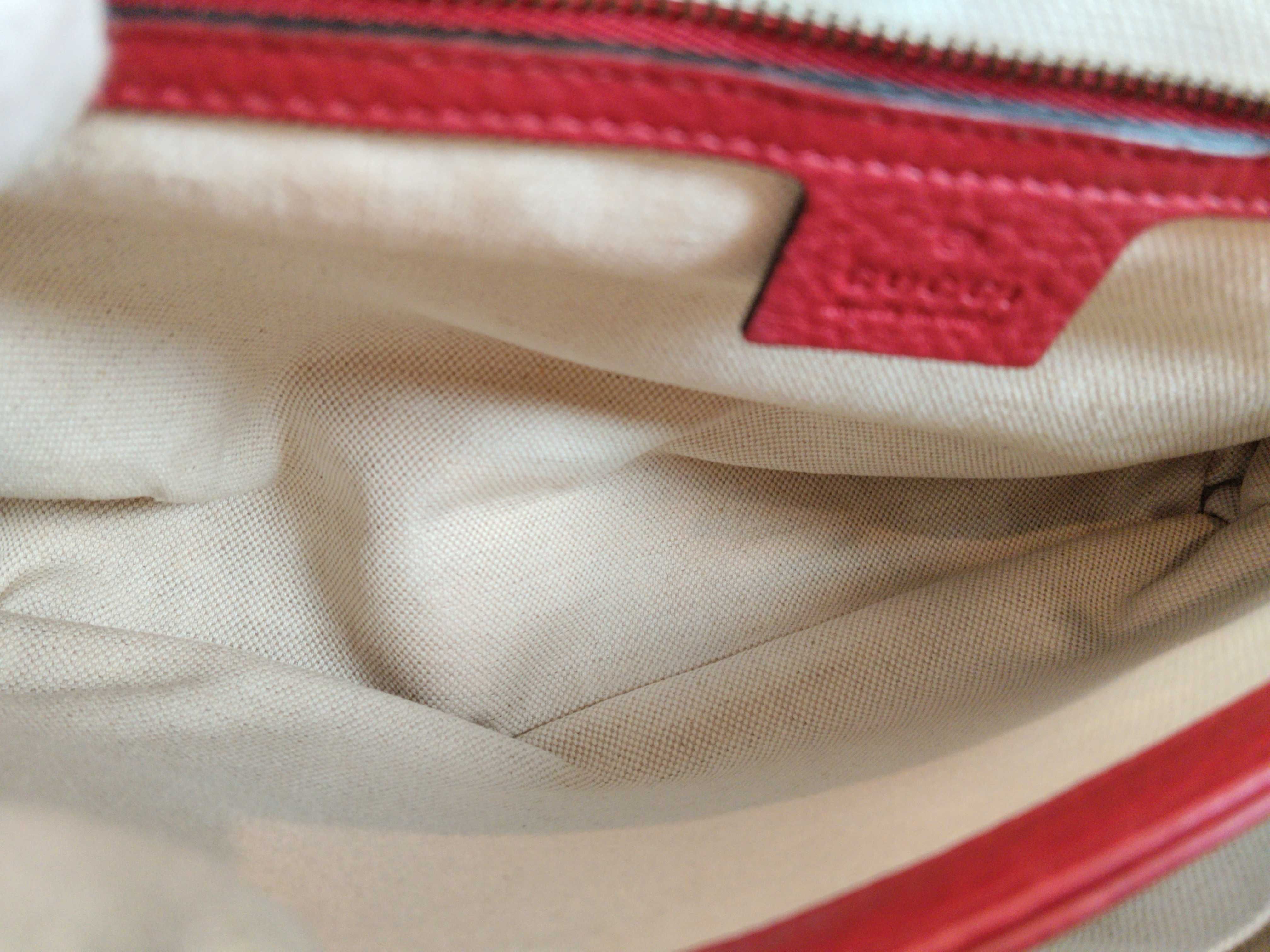 VN- GG Marmont Leather Shoulder Bag Red 401173 Shoulder Bag — view 11