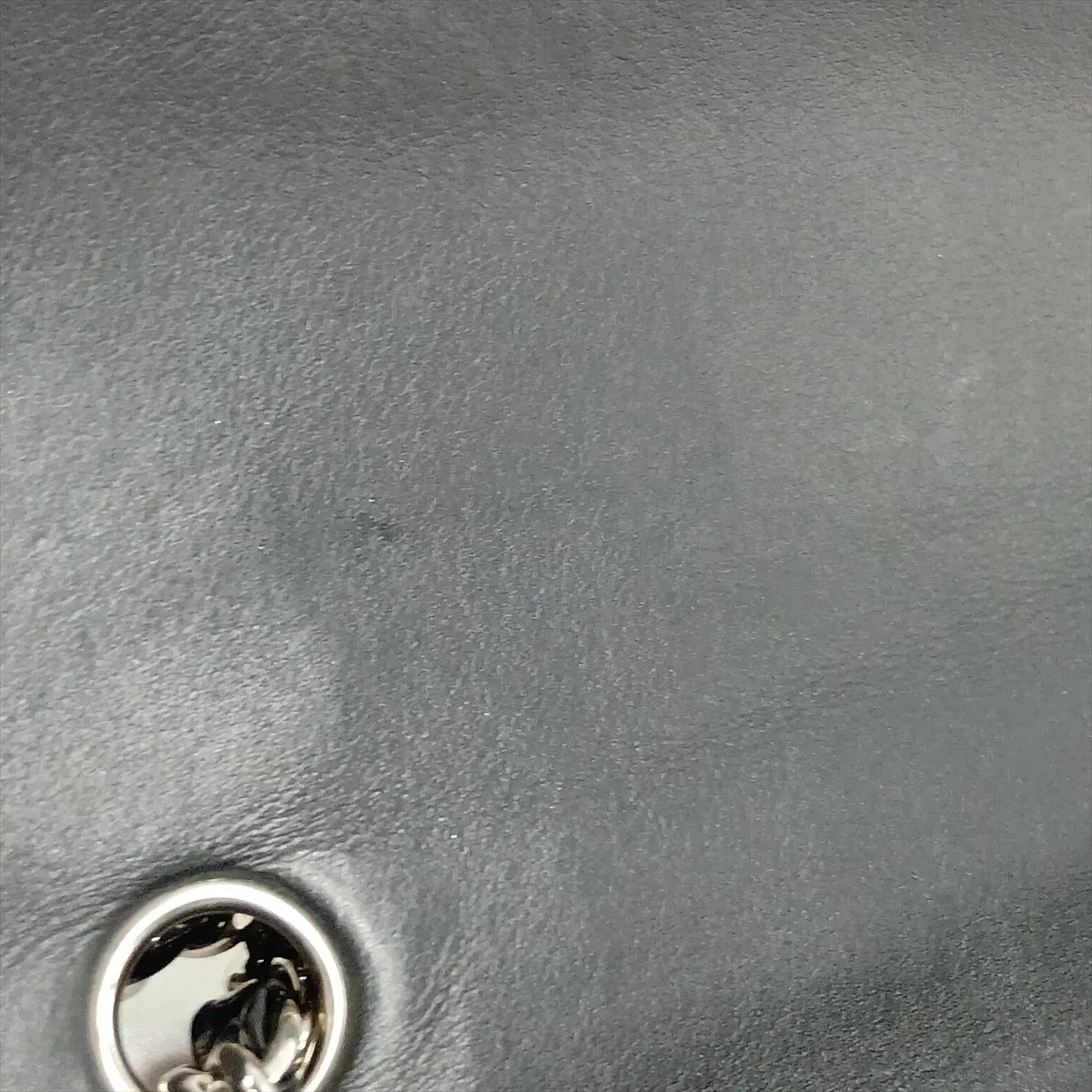 Mini Matelassé 20 Patent Leather Single Flap Single Chain Bag, Black with Silver Hardware, 17268243, Serial Number 17-series, A69900 — view 14
