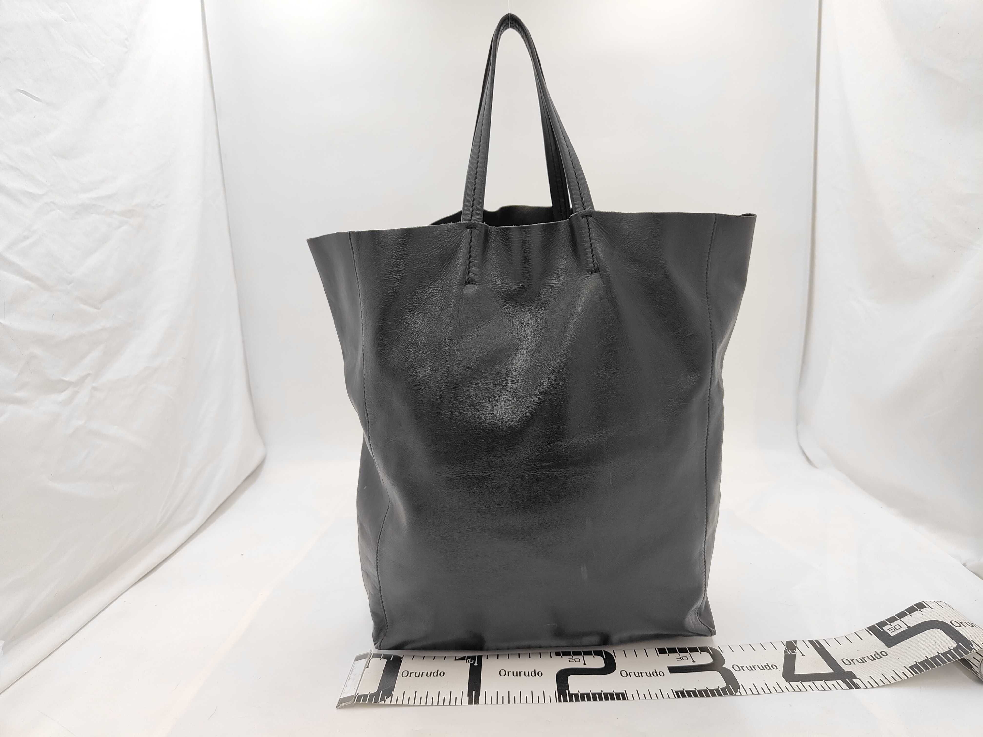Cabas Black Tote Bag — view 2