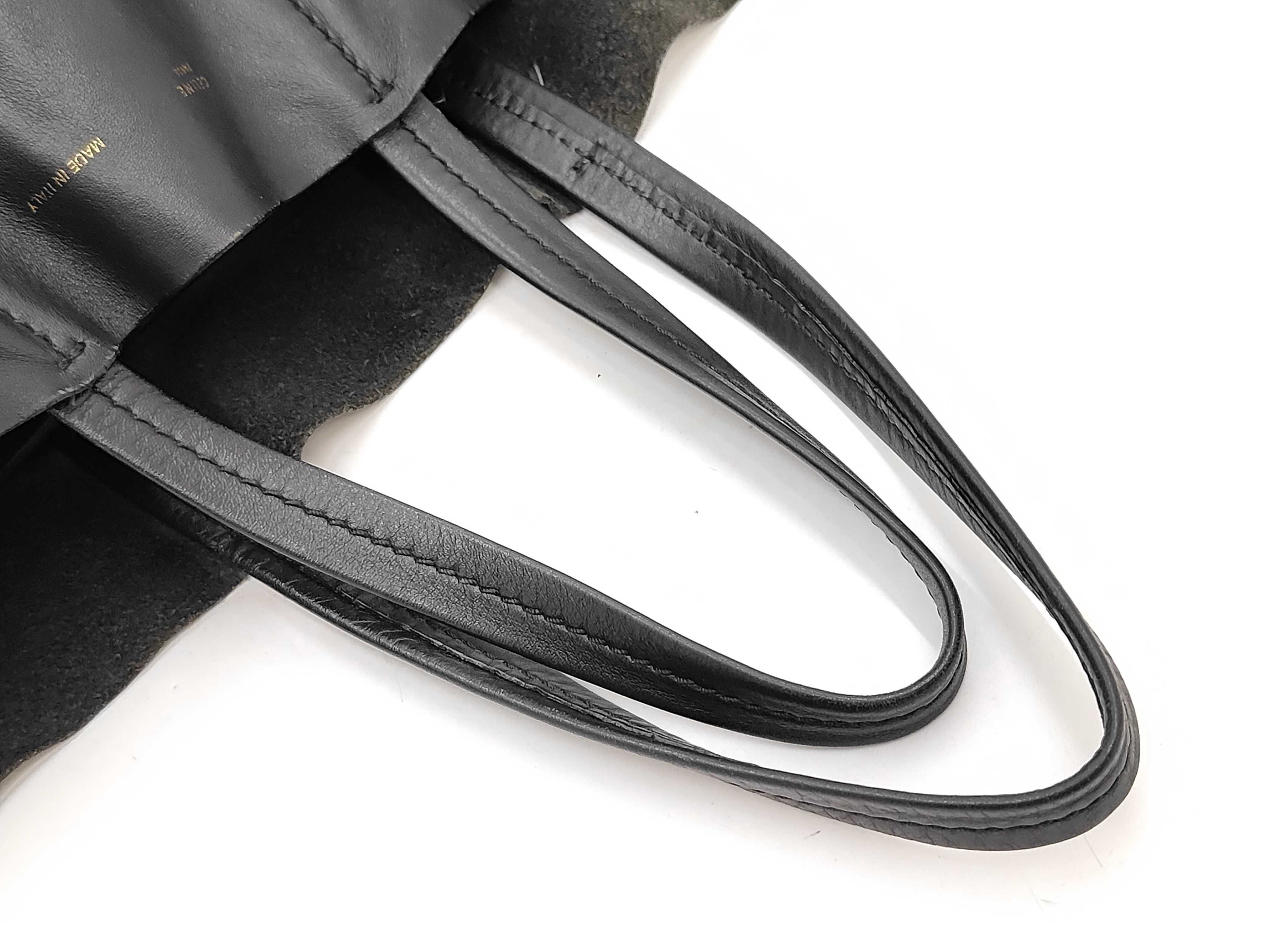Cabas Black Tote Bag — view 4