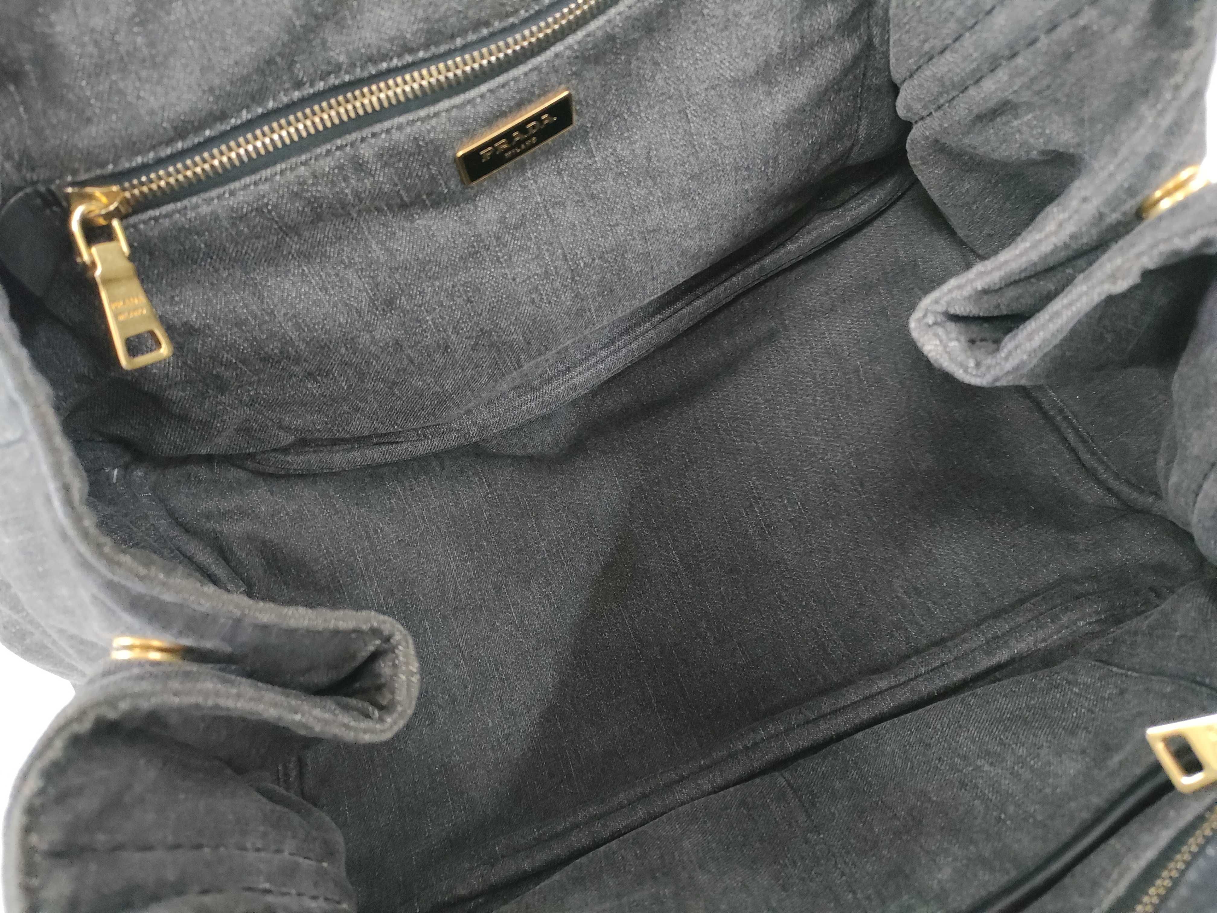 Canapa Denim Handbag Tote Bag — view 8