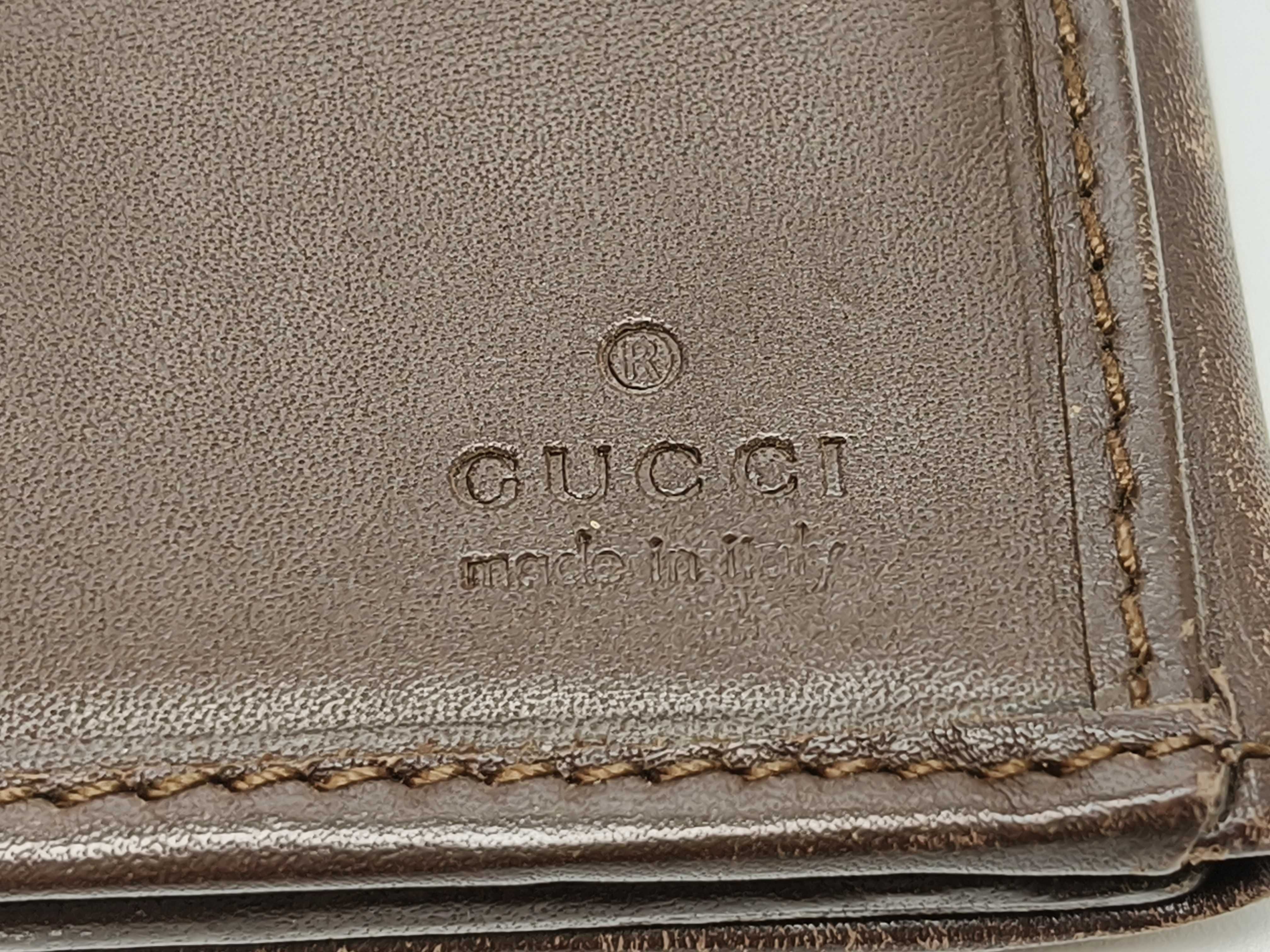 GG Canvas Long Wallet, All-over Pattern, Camel — view 12