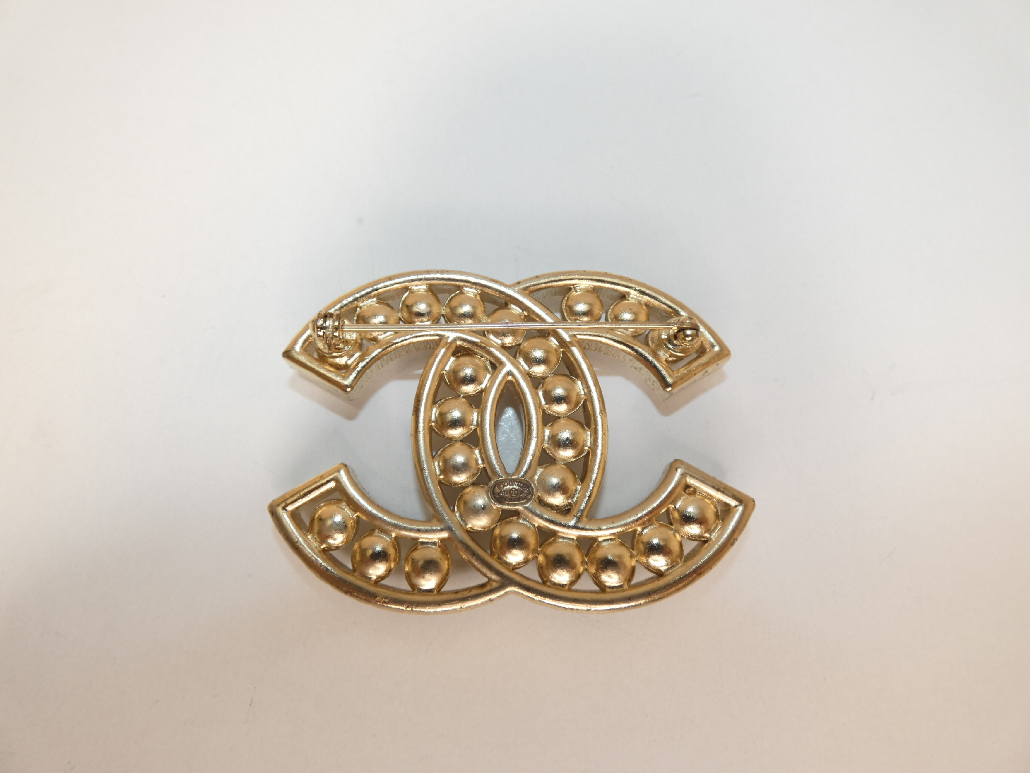 Coco Faux Pearl Brooch — view 2