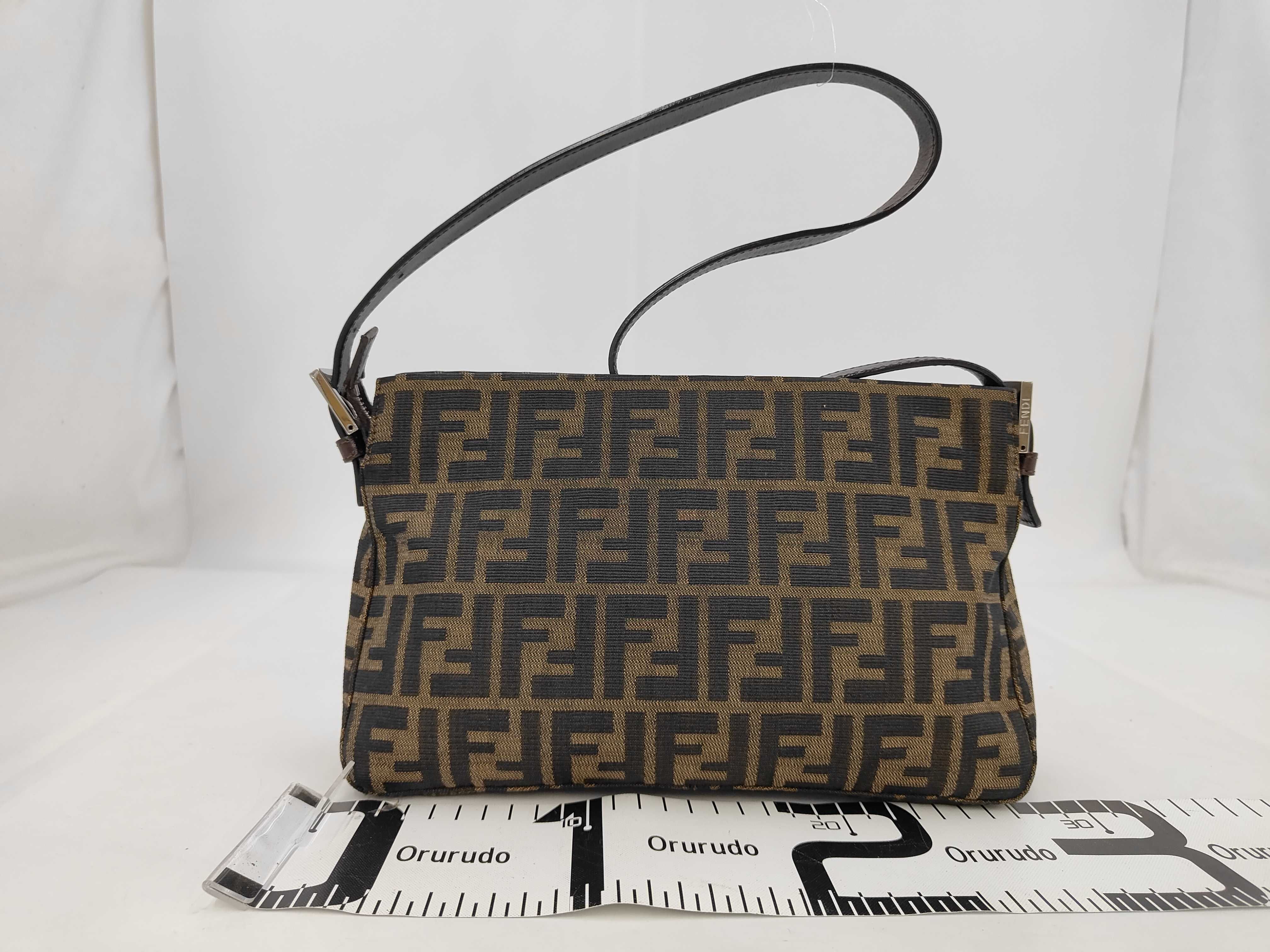 Zucca pattern Fendi Mamma Bucket Zucca one-shoulder handbag shoulder bag — view 2