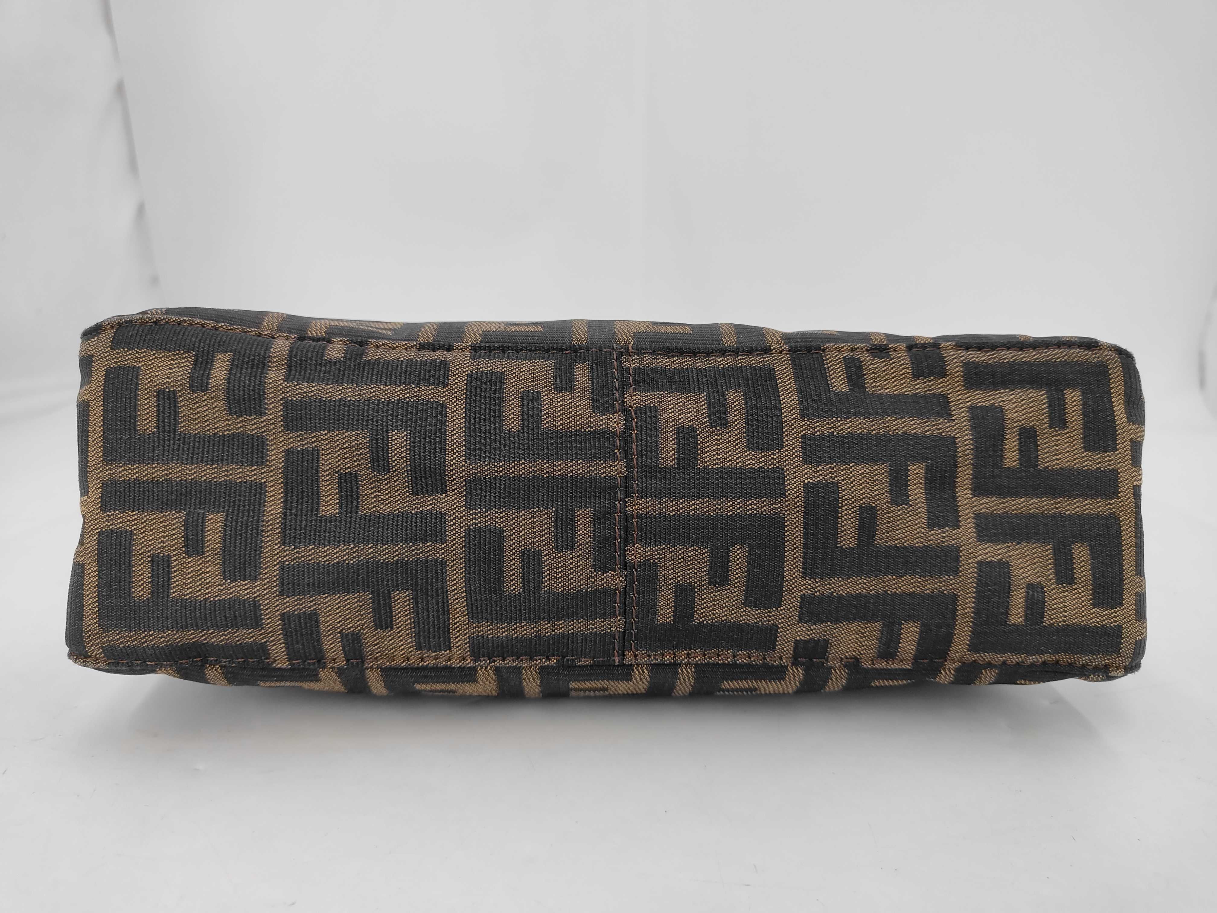 Zucca pattern Fendi Mamma Bucket Zucca one-shoulder handbag shoulder bag — view 3