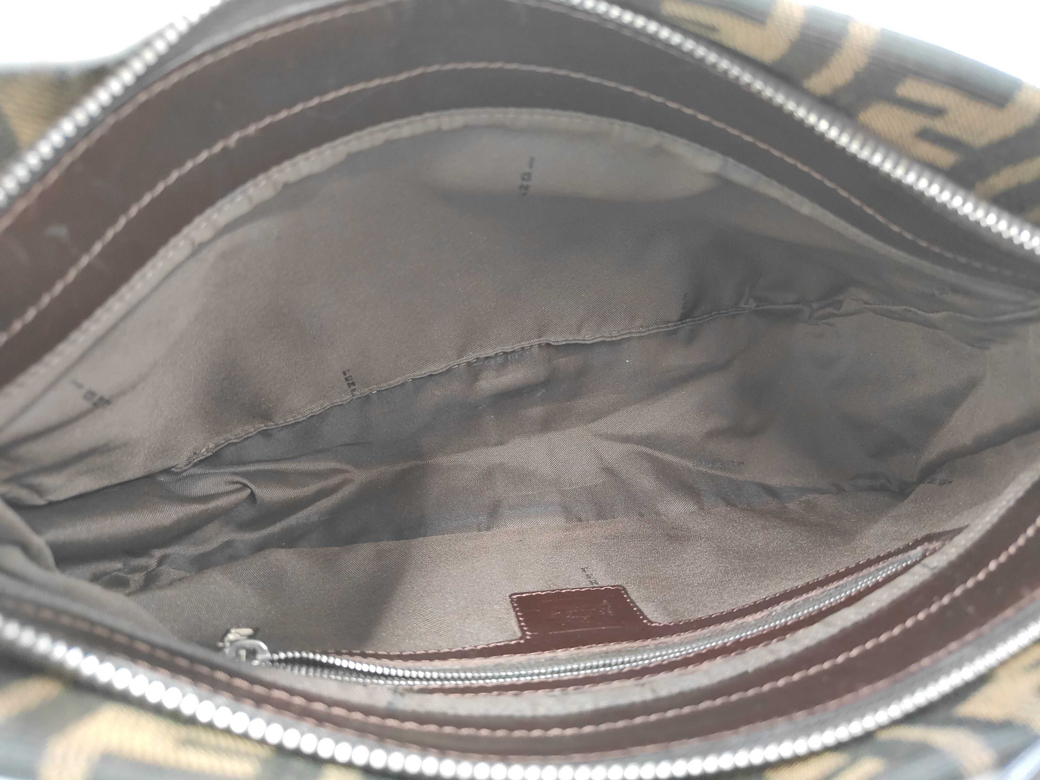 Zucca pattern Fendi Mamma Bucket Zucca one-shoulder handbag shoulder bag — view 8