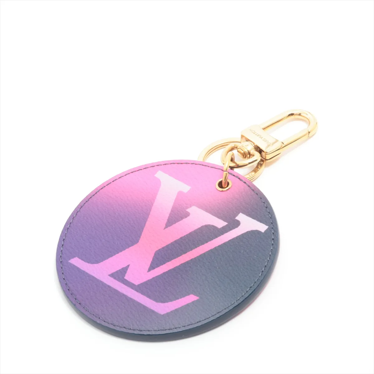M00665 Portefeuille Illustré BC2232 Charm, PVC x GP, Pink x Purple. Shows signs of wear, — view 2