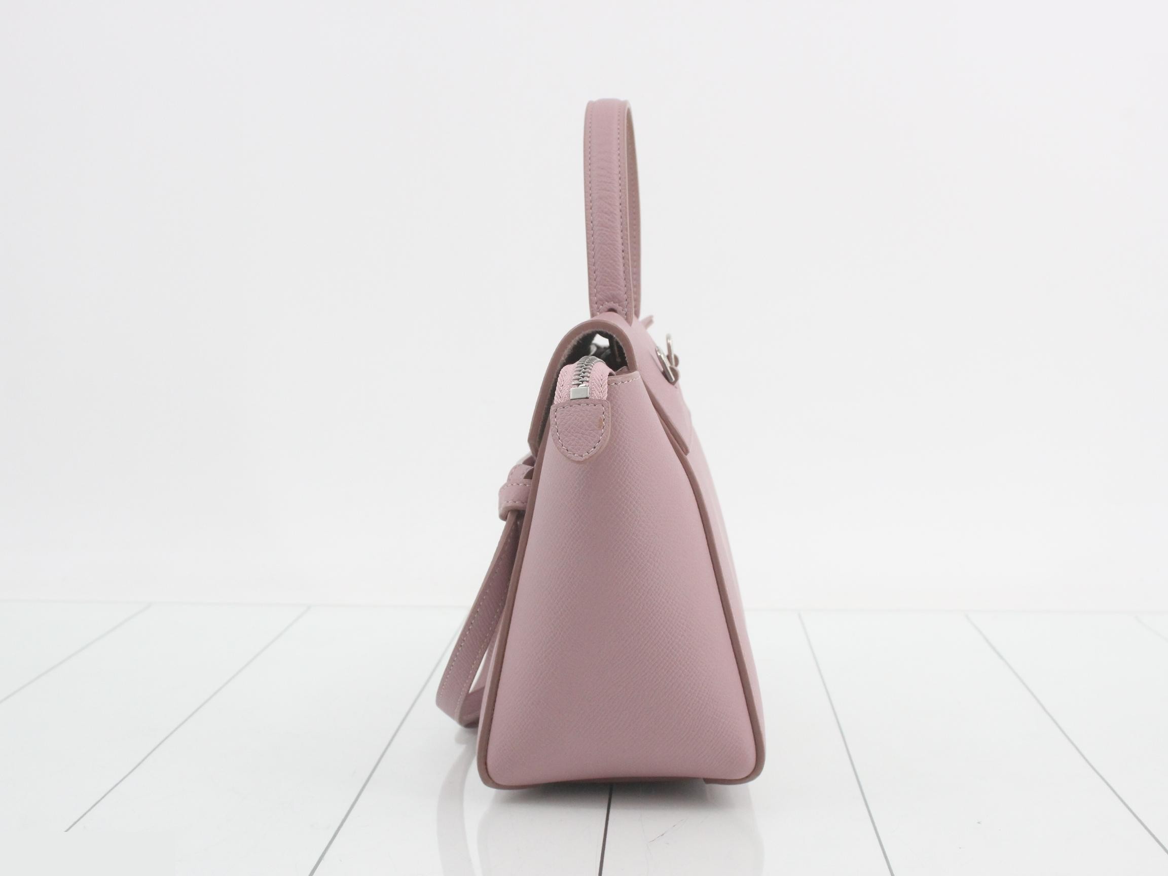 Nano Belt Bag, Leather, 2-Way Handbag — view 3