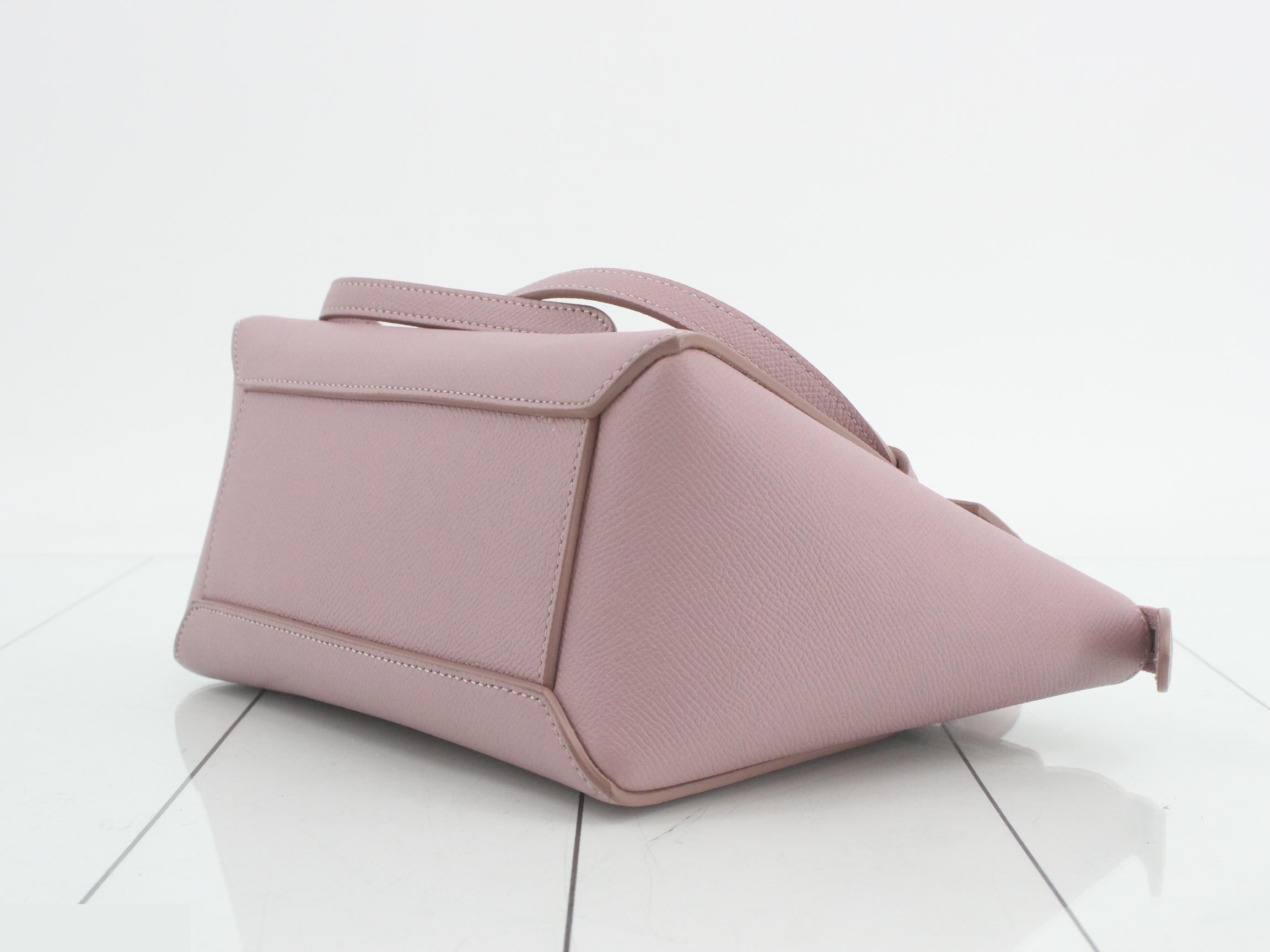 Nano Belt Bag, Leather, 2-Way Handbag — view 6