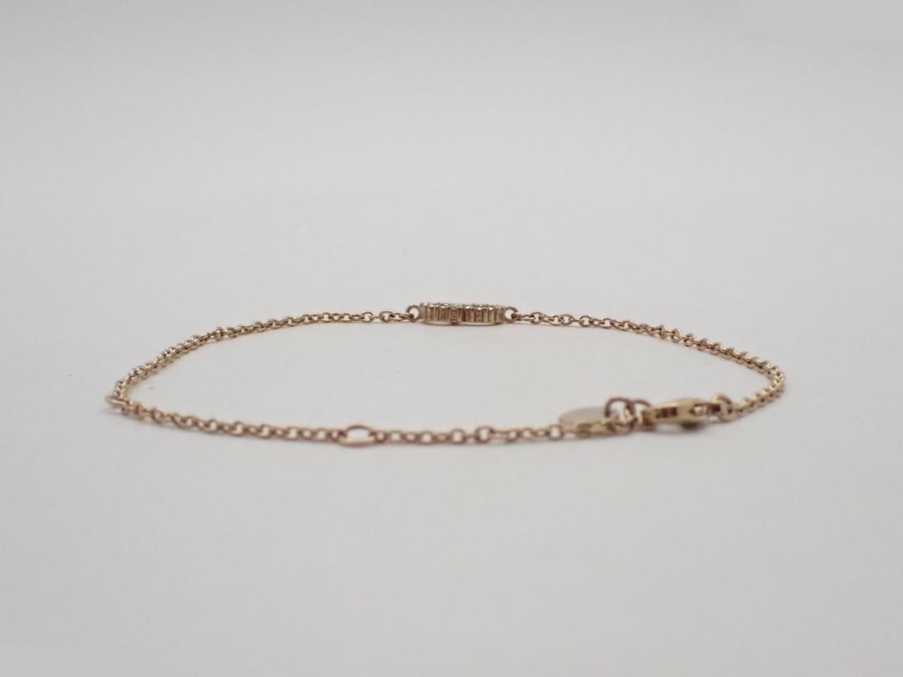 bracelet, gold, rhinestones, wrist circumference approximately 21.5 cm — view 2