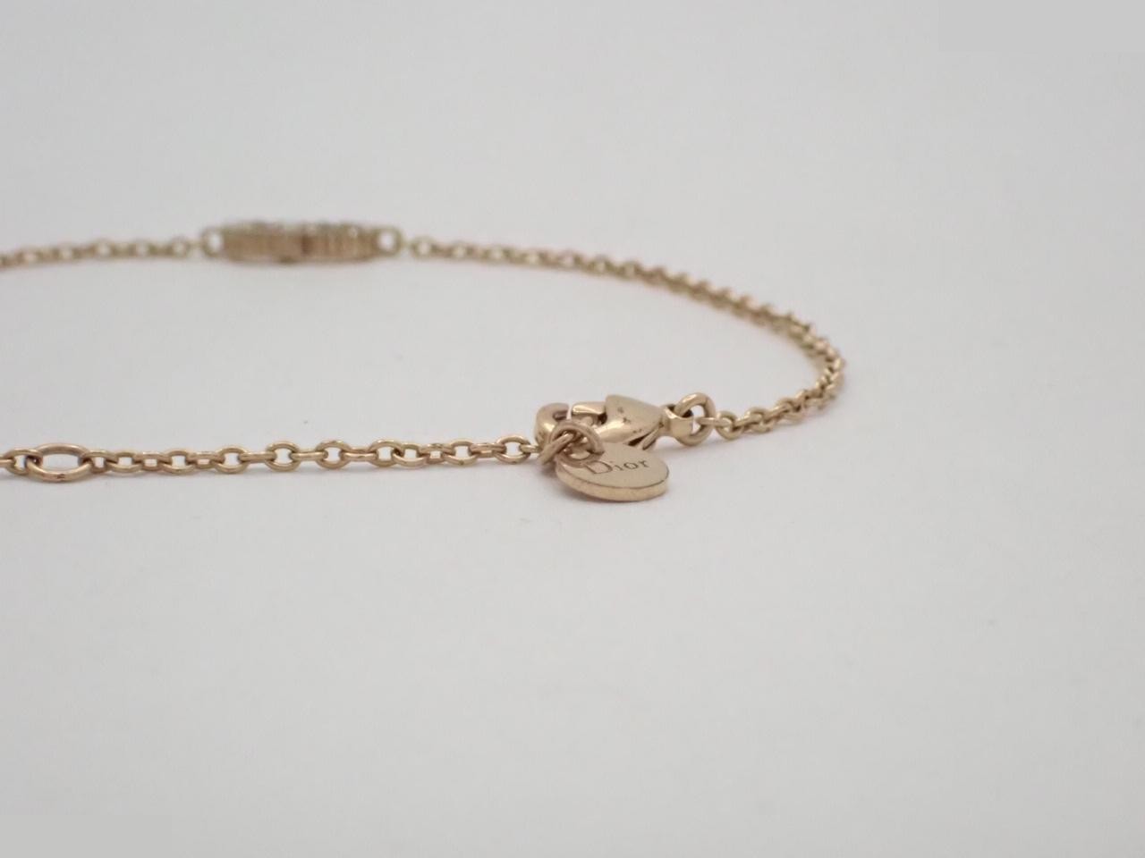 bracelet, gold, rhinestones, wrist circumference approximately 21.5 cm — view 3