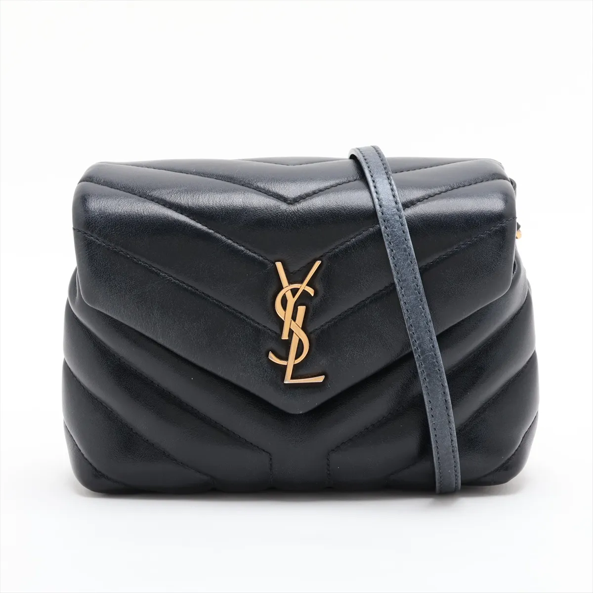 Loulou 467072 Leather Shoulder Bag, Black
