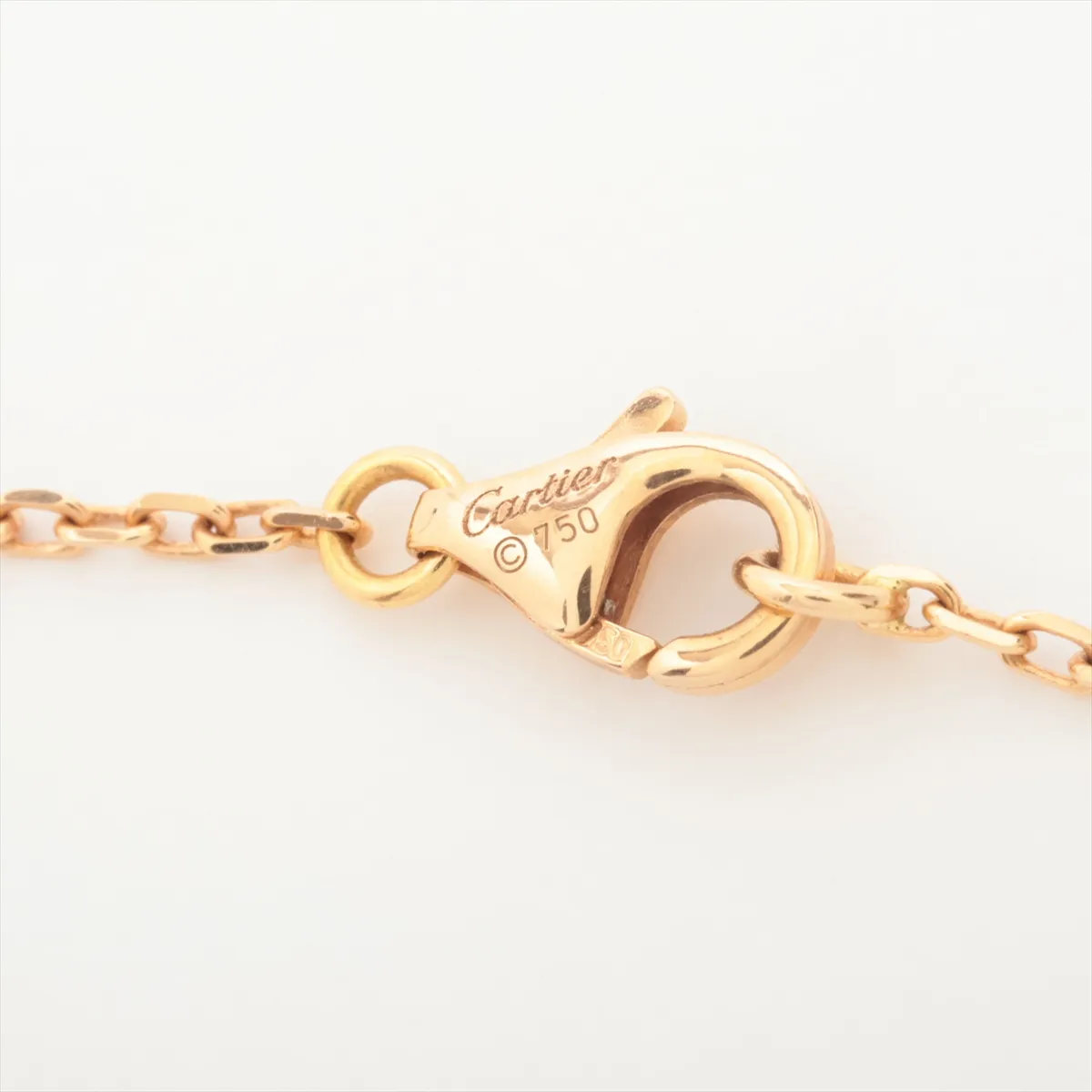C Heart 1P Diamond Necklace 750 (PG) 4.1g OY9048 — view 4