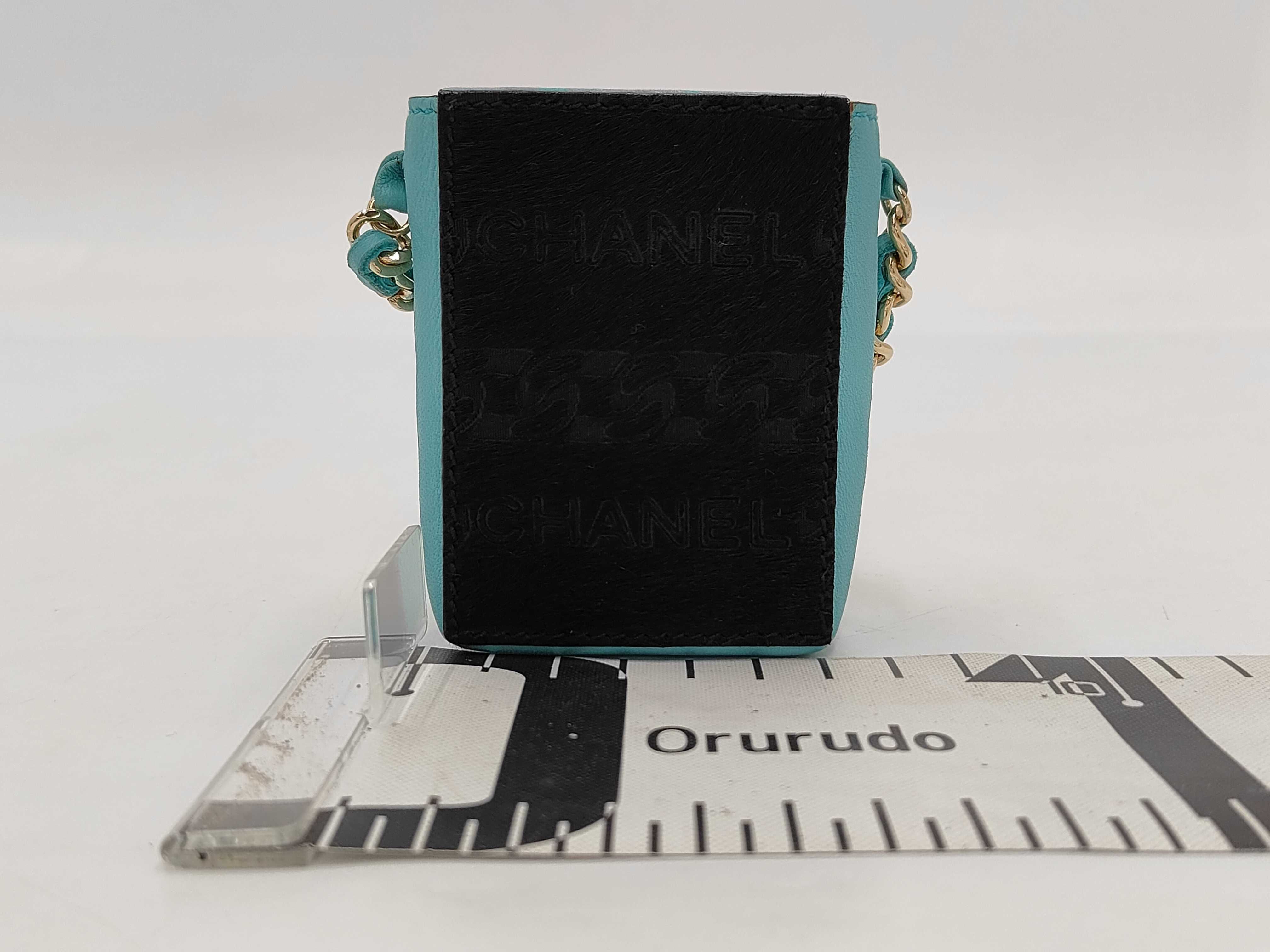 Chain Pouch, Calfskin, with Seal — view 2
