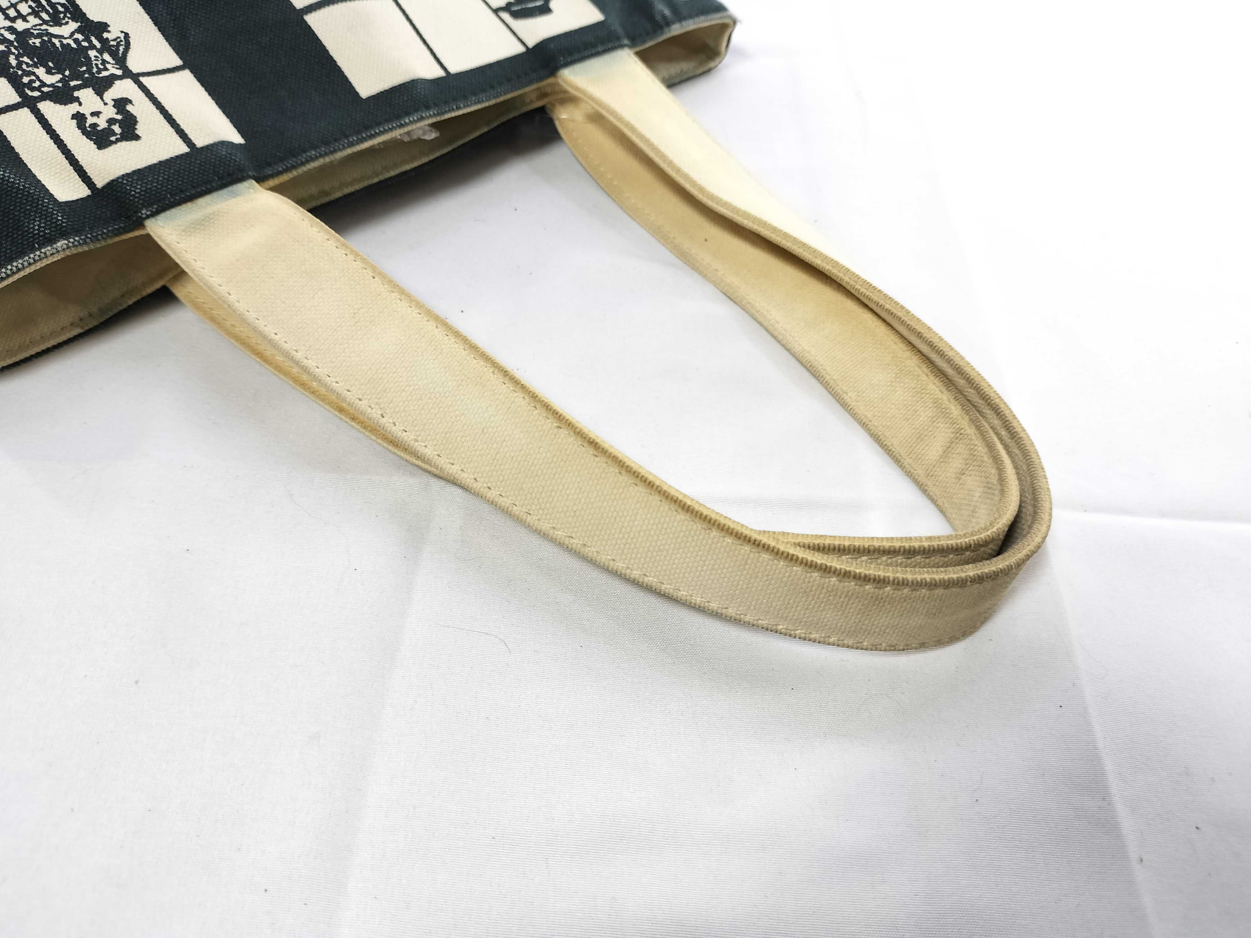 Windows Canvas Tote Bag, Black Tote Bag — view 3