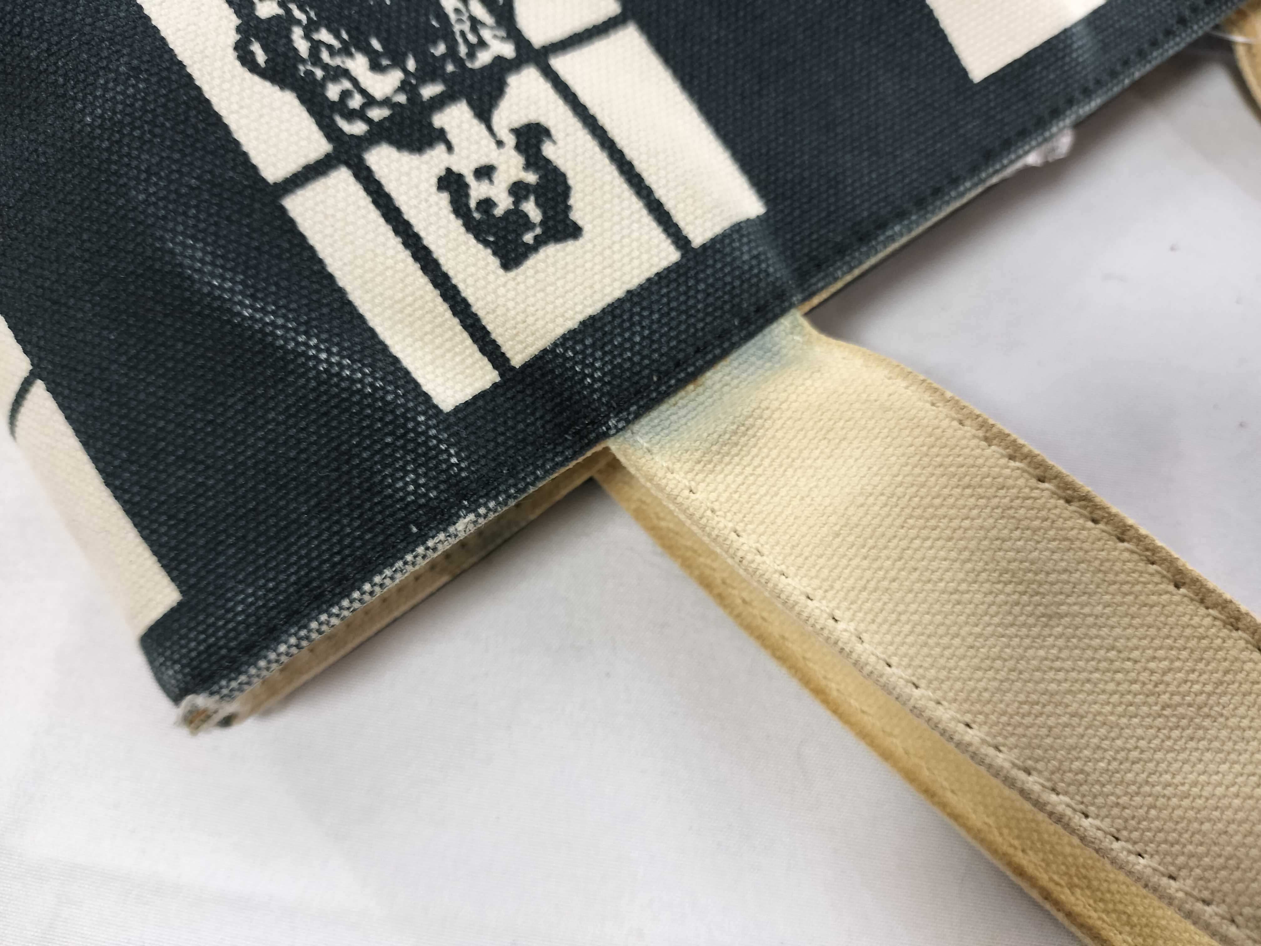 Windows Canvas Tote Bag, Black Tote Bag — view 5