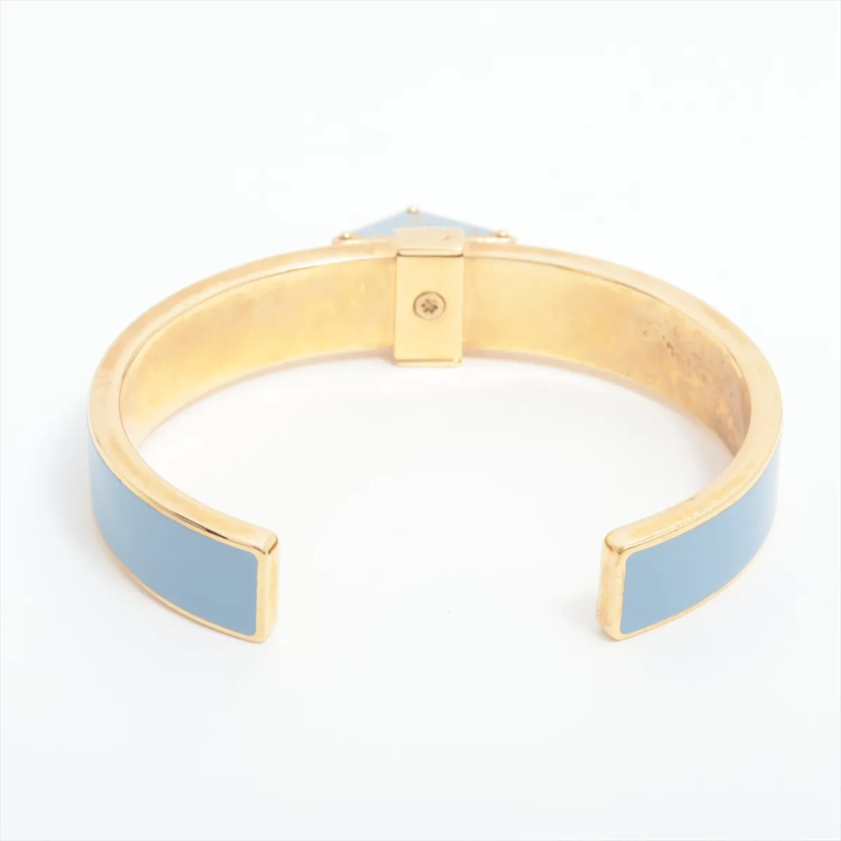 triangle logo bangle GP gold x blue — view 2