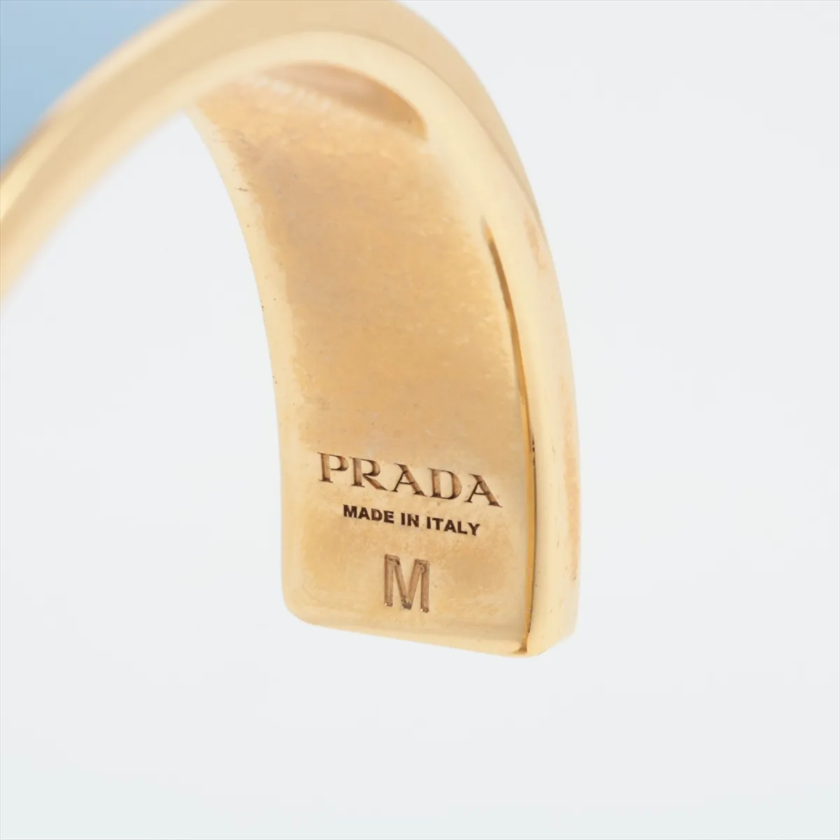 triangle logo bangle GP gold x blue — view 6