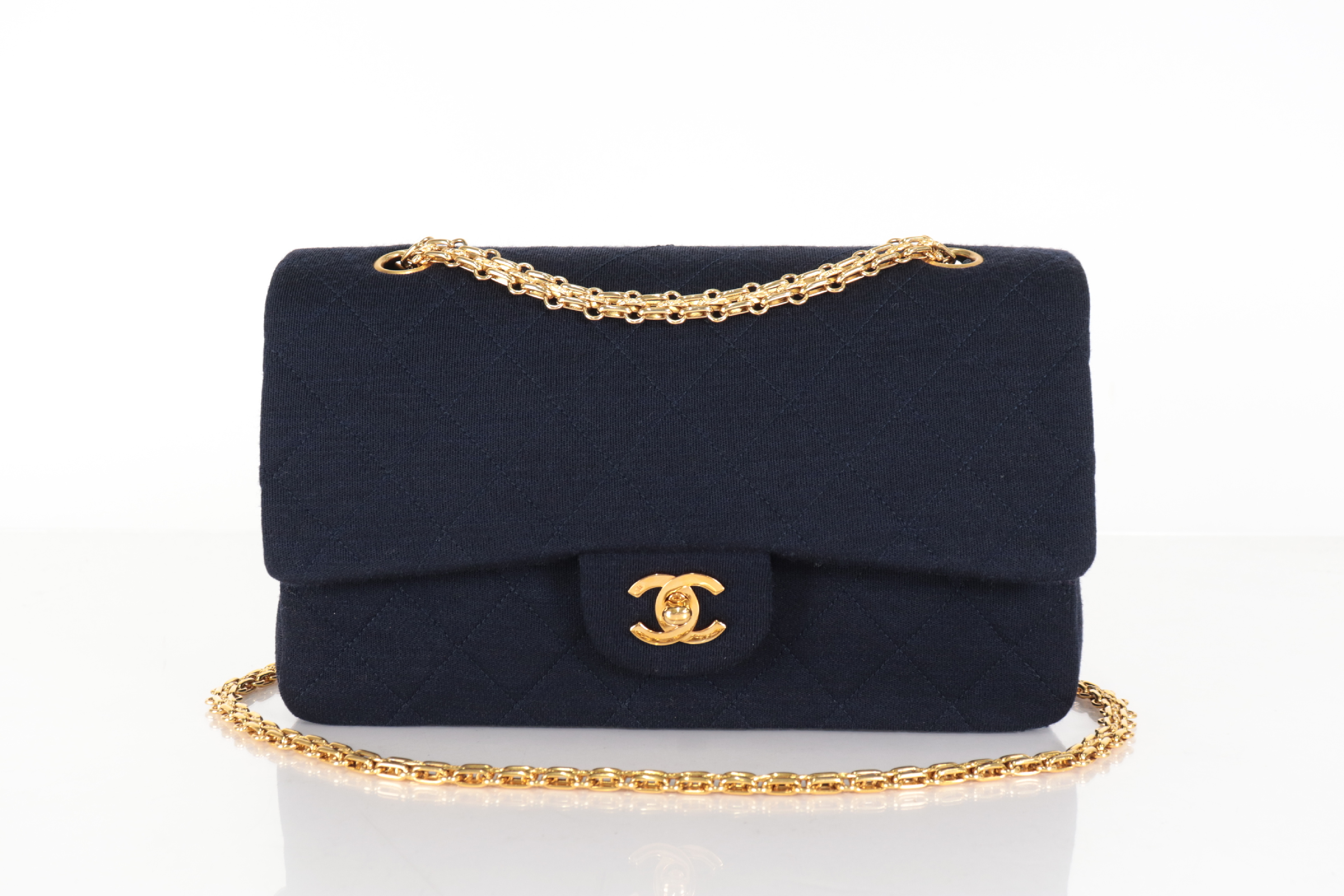 Double Flap 25 Cotton Shoulder Bag (Serial Number 0) — view 2