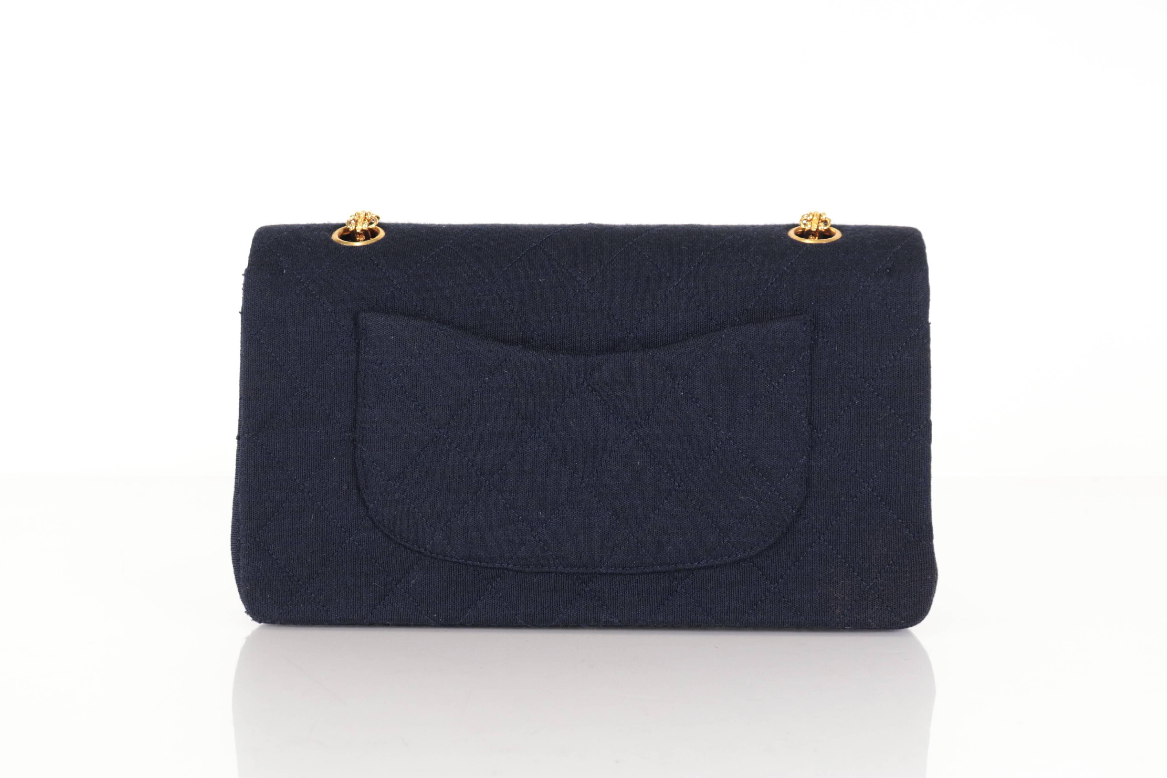 Double Flap 25 Cotton Shoulder Bag (Serial Number 0) — view 3