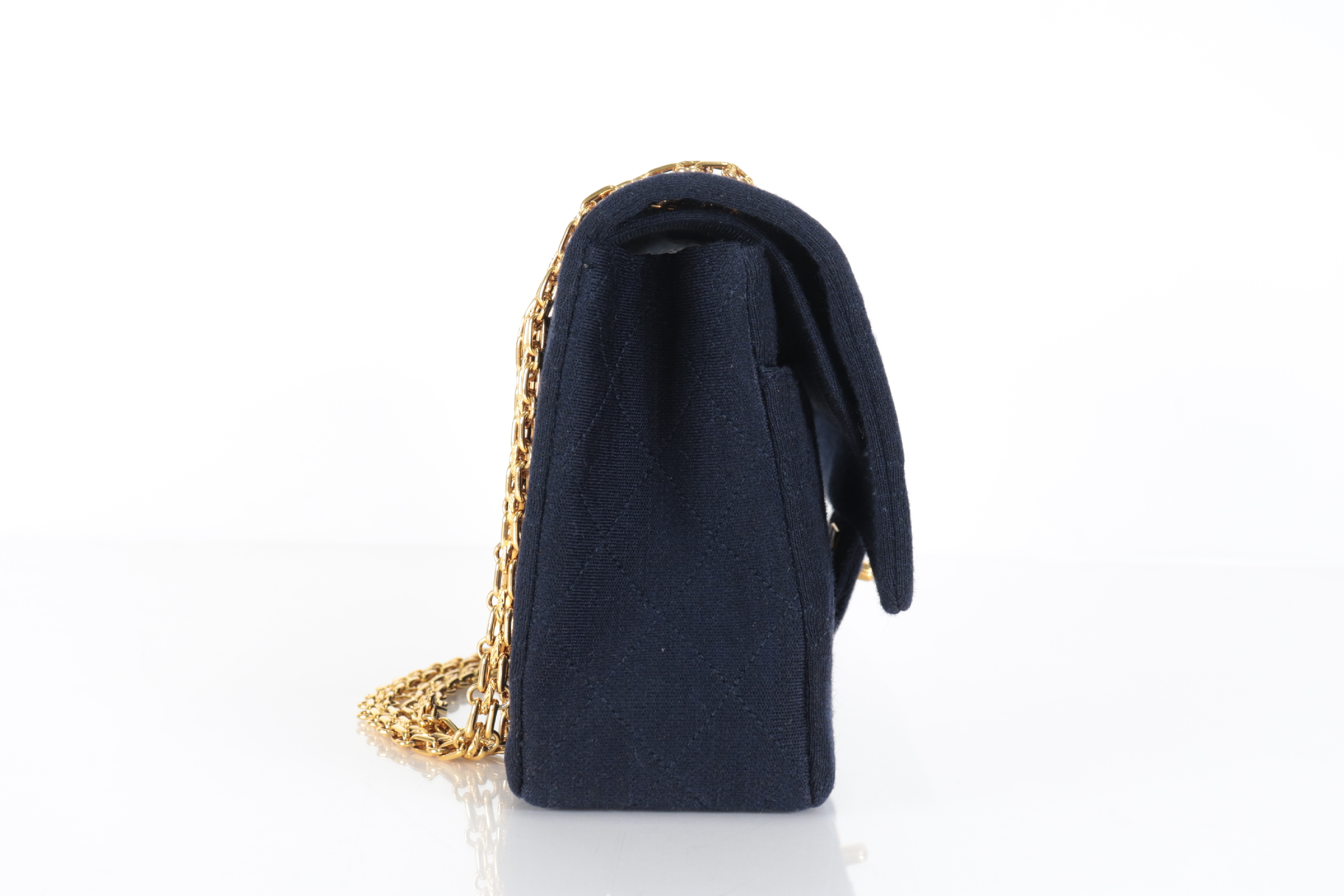 Double Flap 25 Cotton Shoulder Bag (Serial Number 0) — view 4