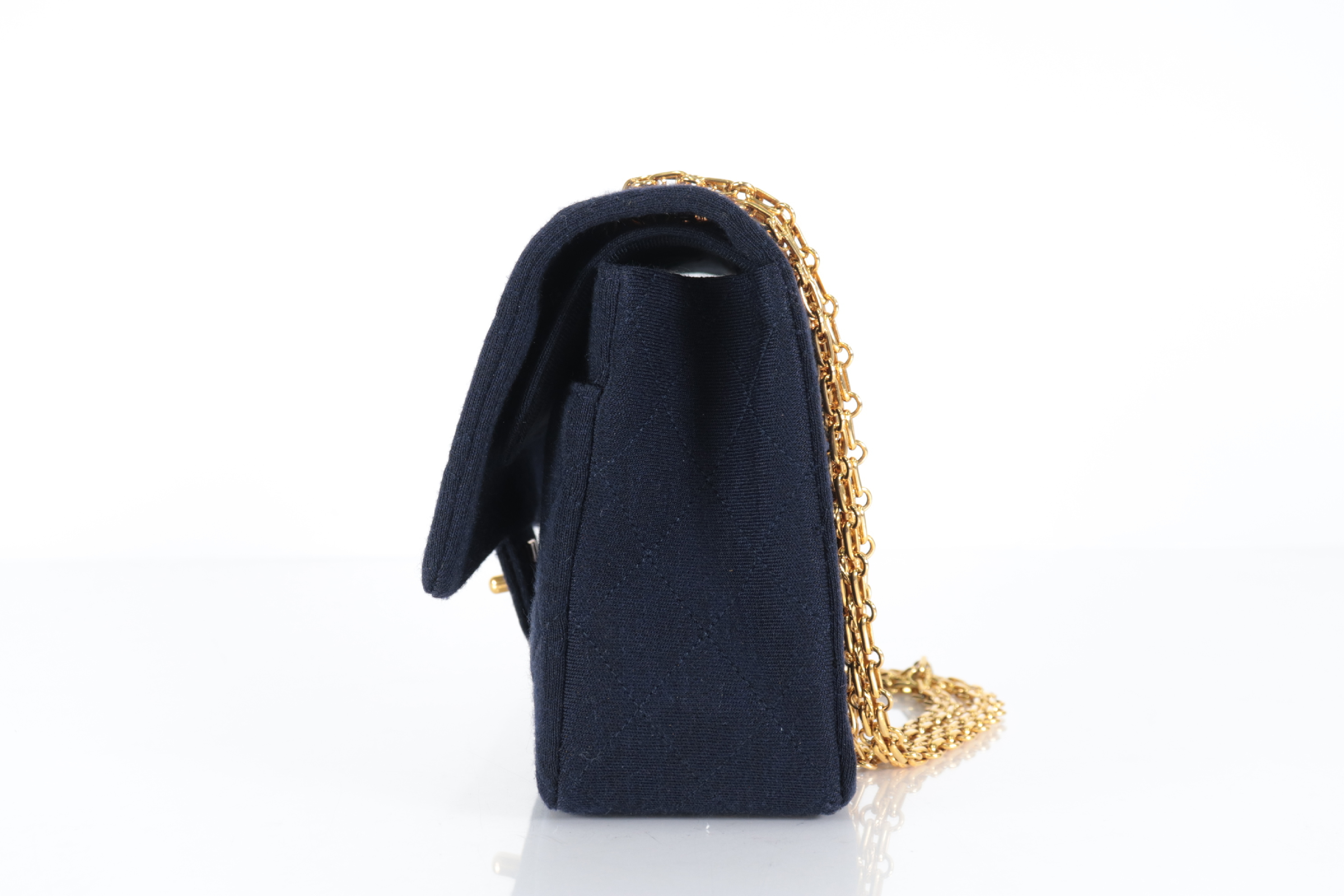Double Flap 25 Cotton Shoulder Bag (Serial Number 0) — view 5