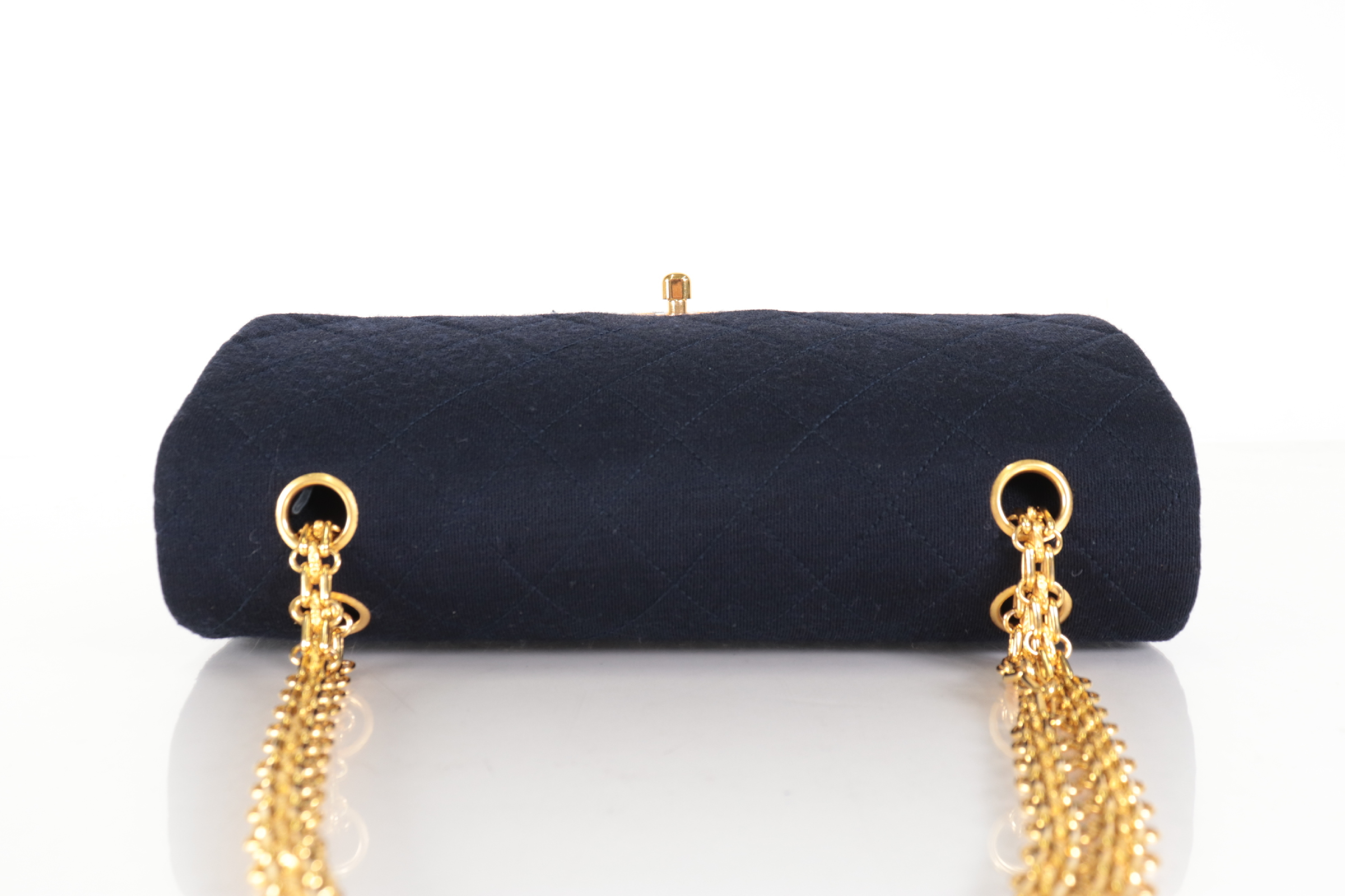 Double Flap 25 Cotton Shoulder Bag (Serial Number 0) — view 6