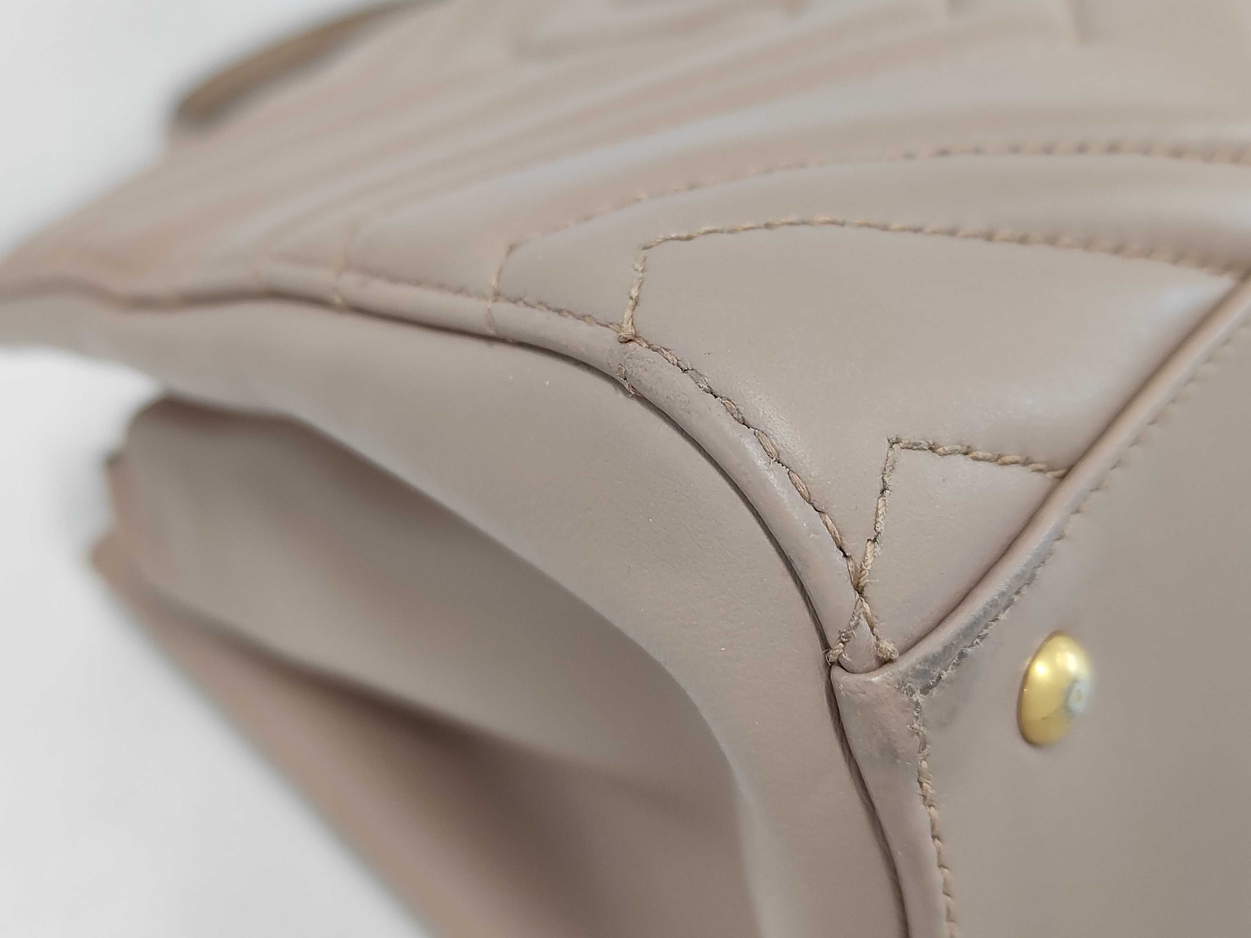 Marmont Leather Hand Shoulder Bag — view 4
