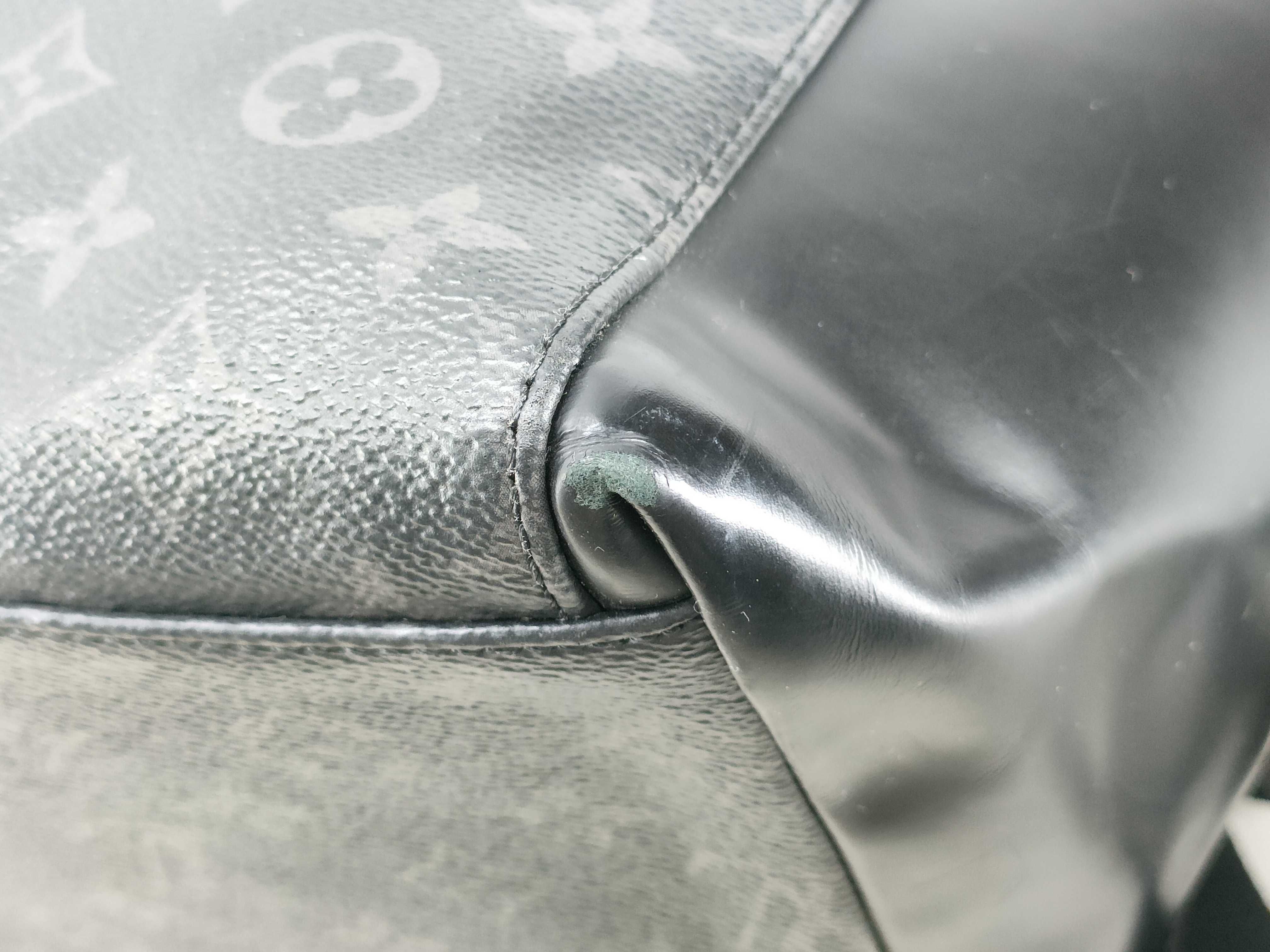 LV Monogram Eclipse Messenger Voyage MM M40510 FO4146 Shoulder Bag — view 4