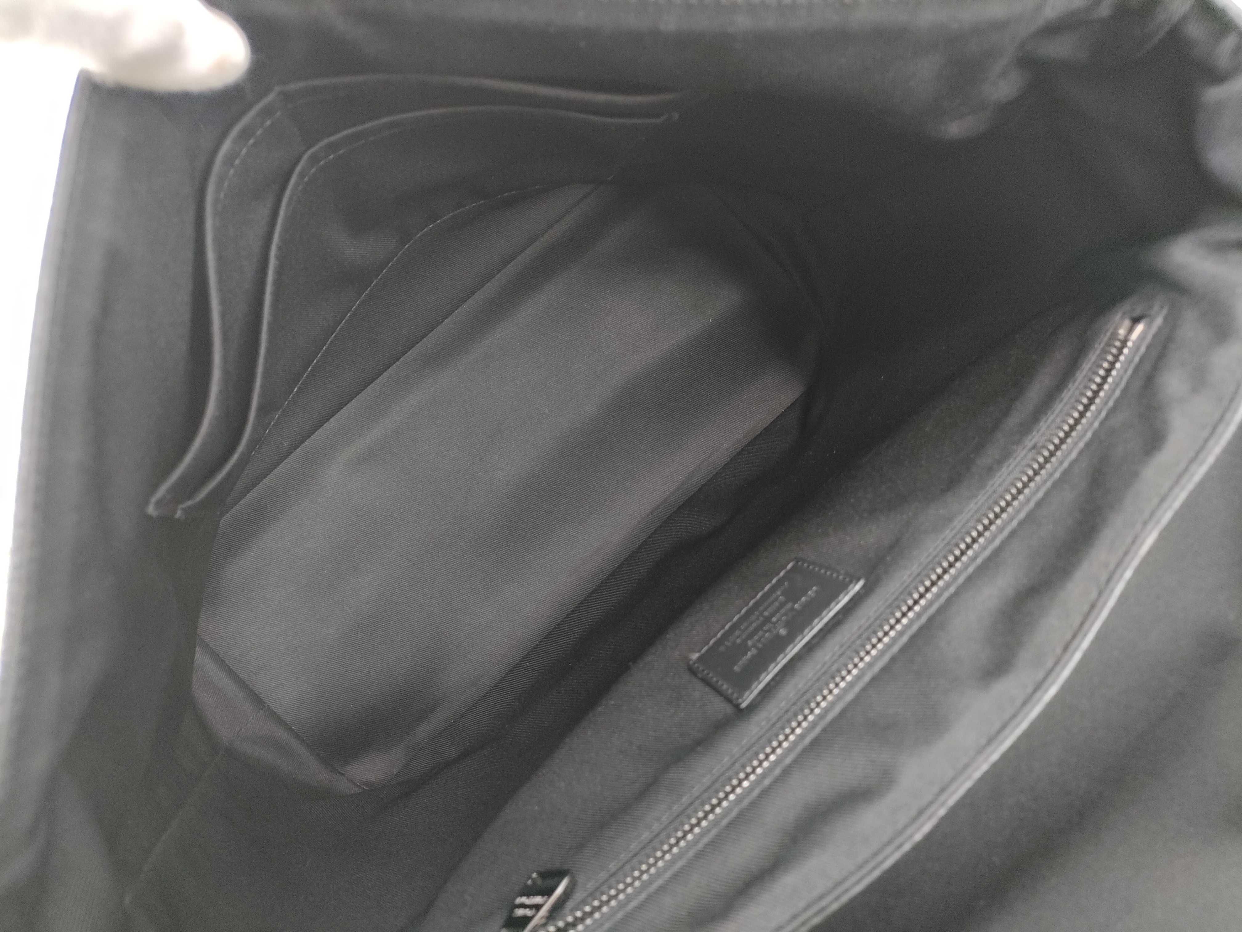 LV Monogram Eclipse Messenger Voyage MM M40510 FO4146 Shoulder Bag — view 10