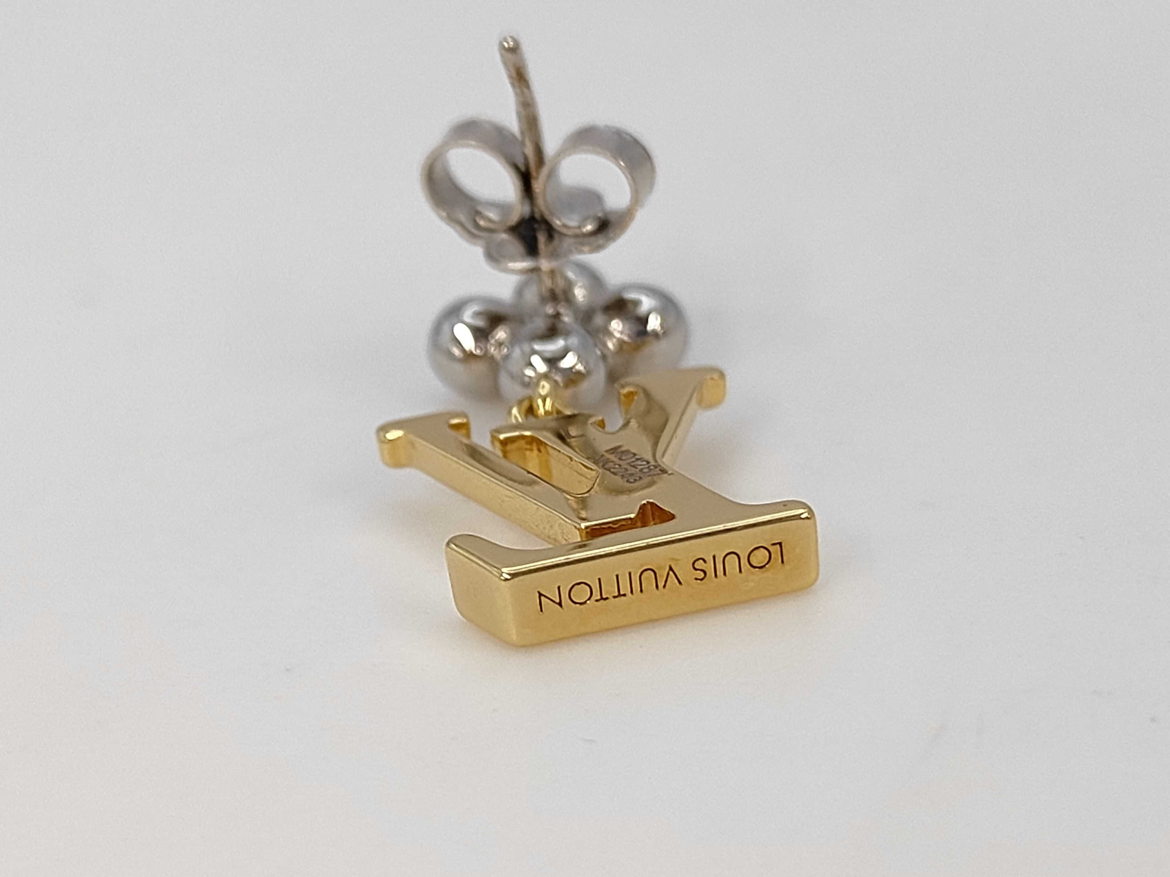 LV Iconic Pendant Flower Earrings (with box and dust bag) — view 4