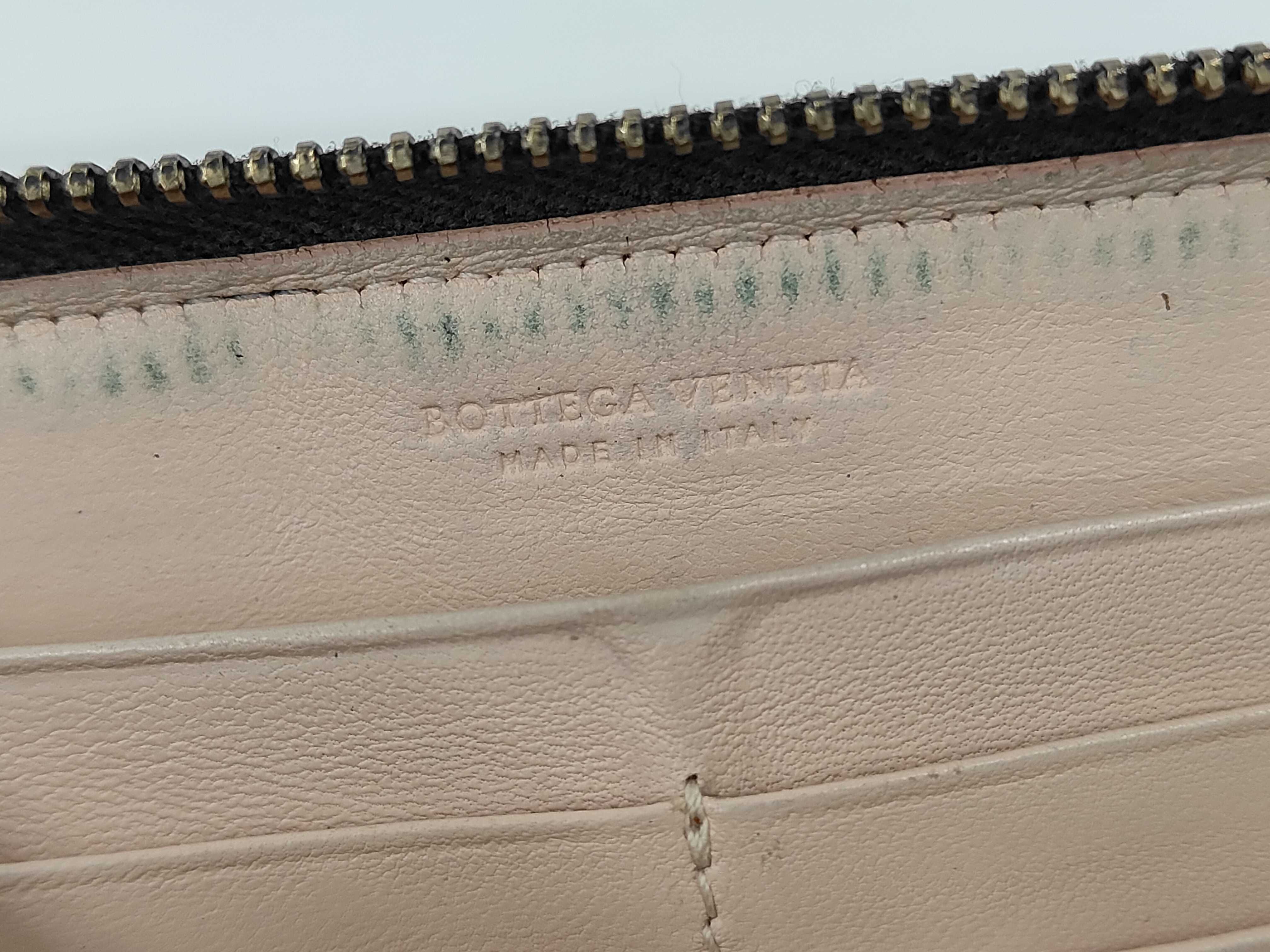 Intrecciato Round Zip Wallet — view 6