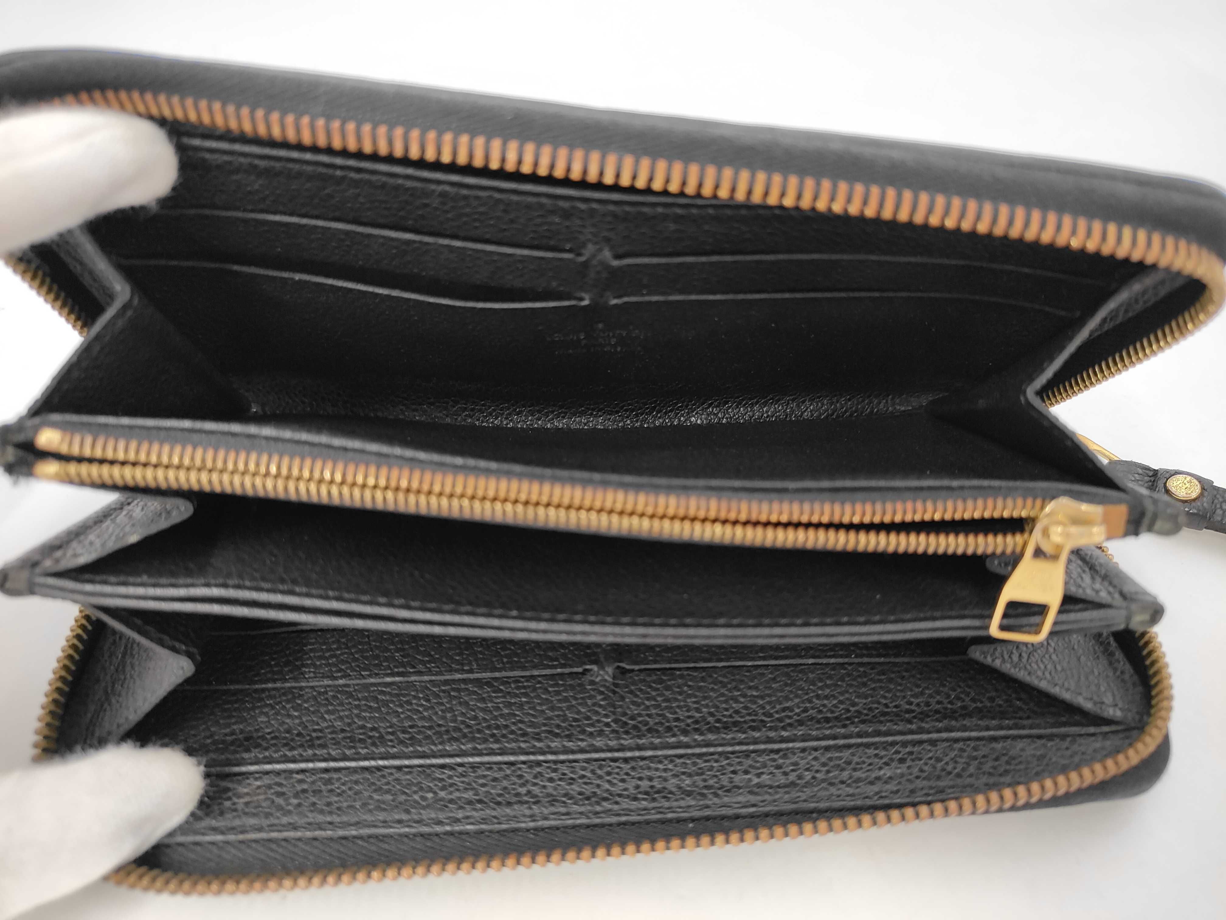 Monogram Empreinte Louis Vuitton Empreinte Zippy Wallet Noir SP1164 Wallet — view 6