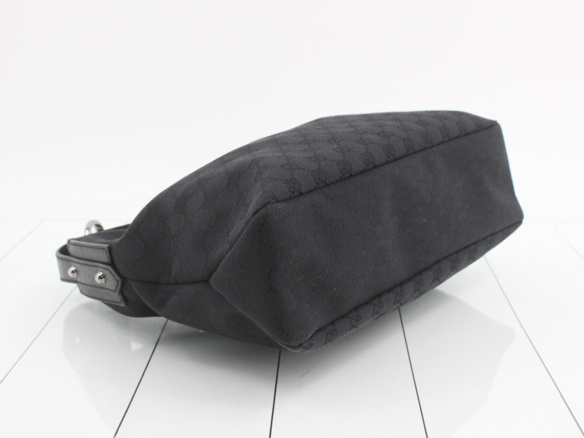 GG Canvas Horsebit Shoulder Bag — view 5