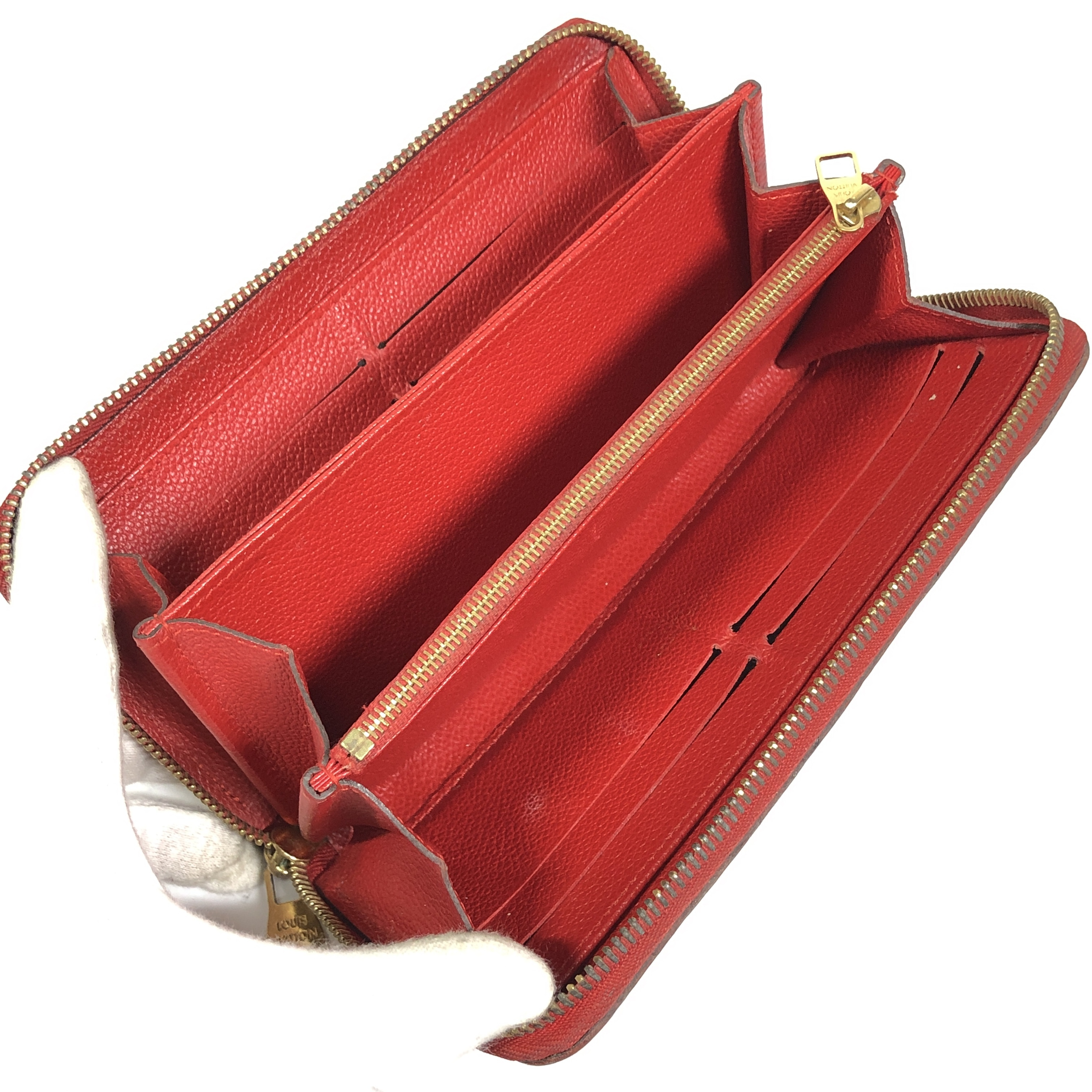 Monogram Empreinte Zippy Wallet Long Wallet M60547 Round Zipper SP4184 Orian Leather Coin Purse Leather Made in France Box Included — view 12