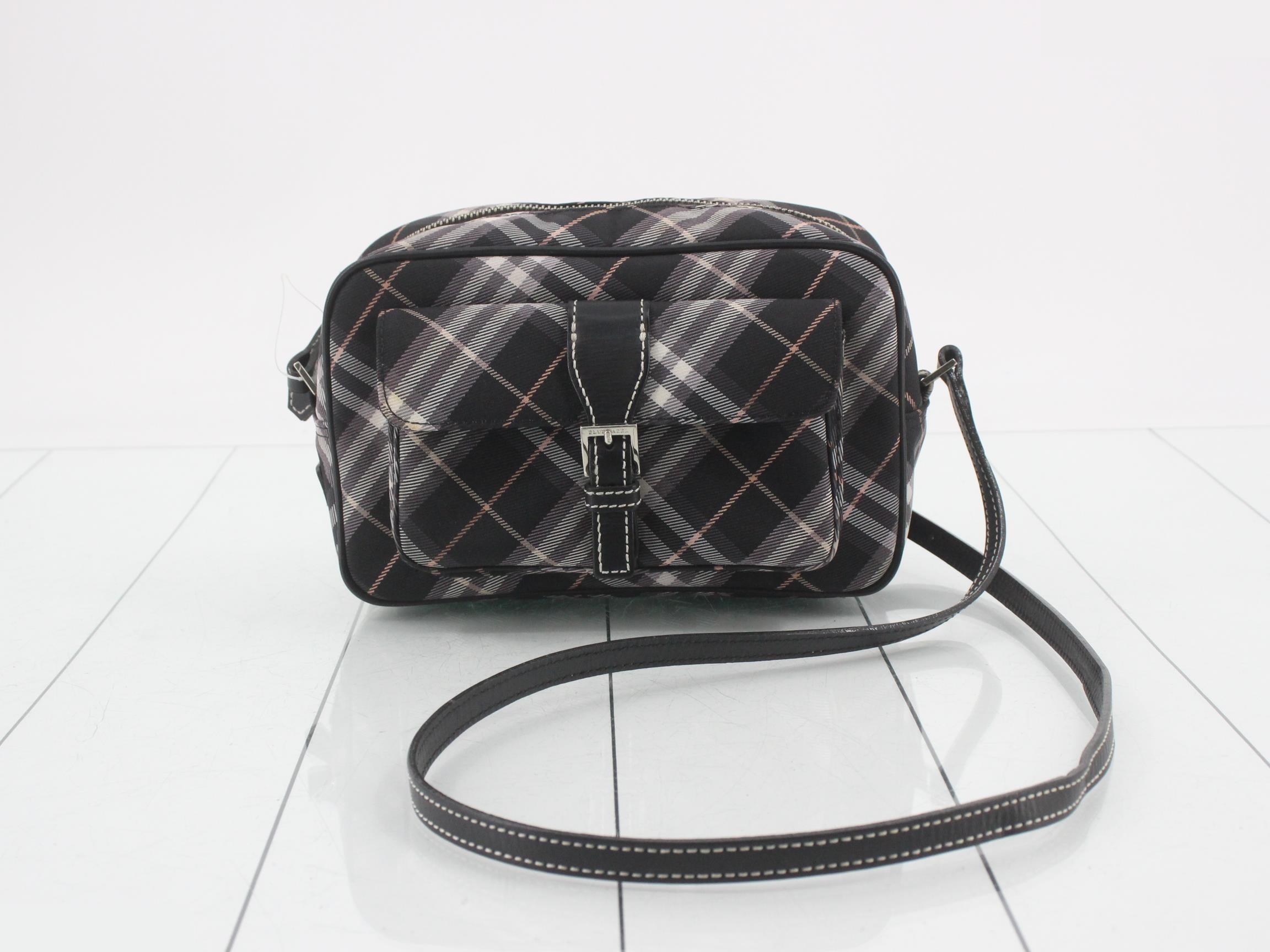 Nylon check pattern, W22 H14 D8