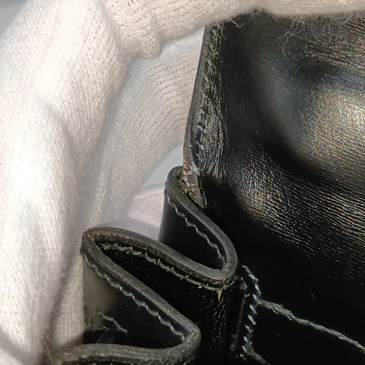 [Individually packaged] Hermes Kelly 28 Letournée Box Calf Black Gold Hardware J: 1980 — view 15